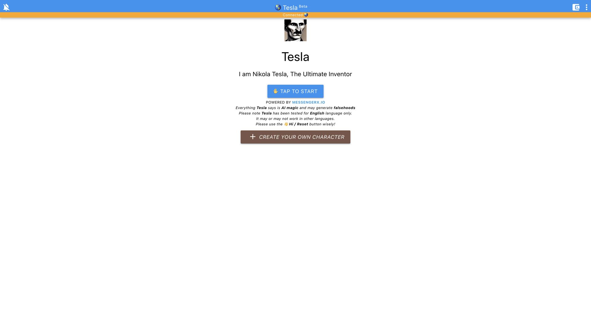 Chat with Tesla