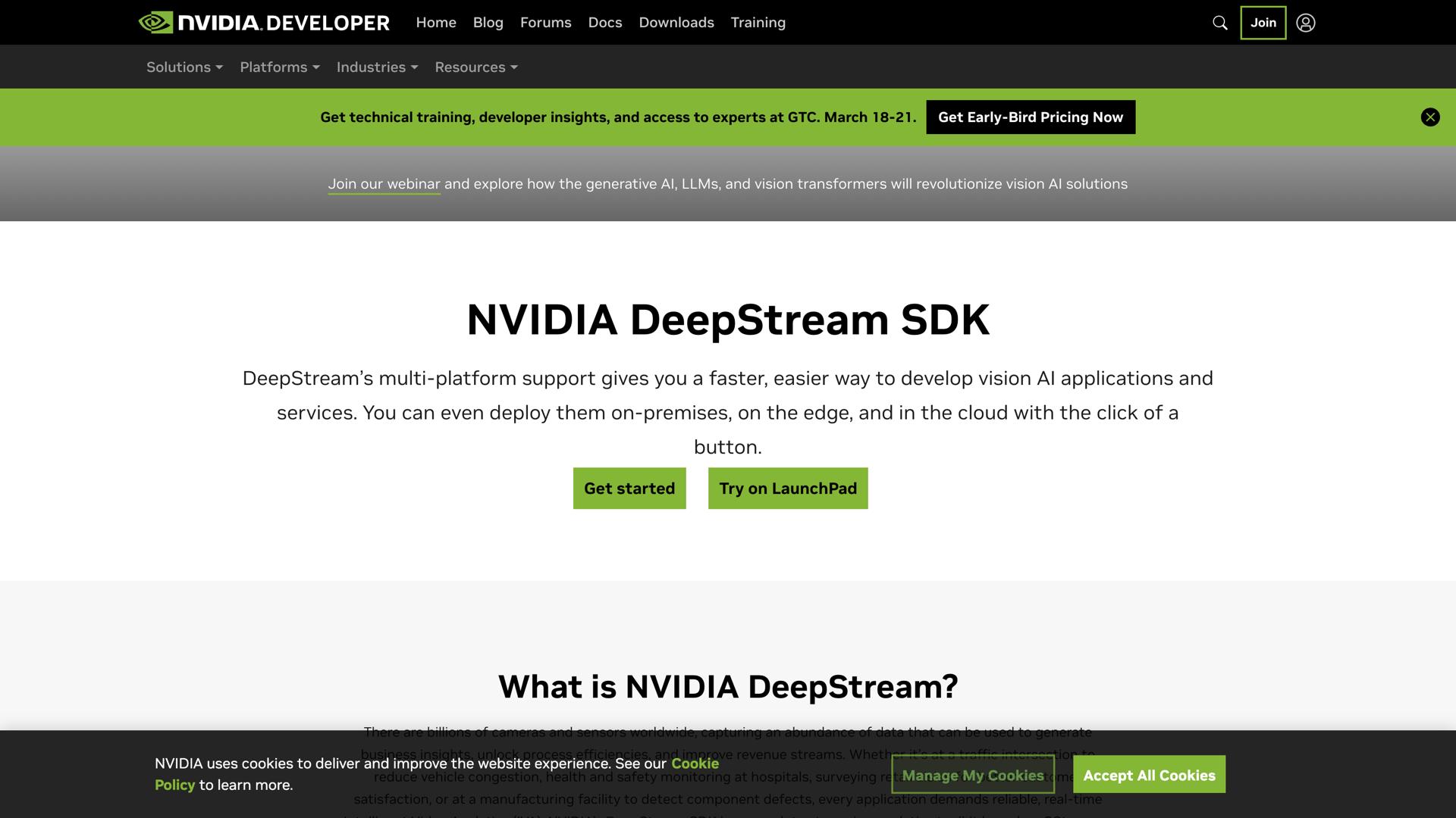 NVIDIA DeepStream SDK
