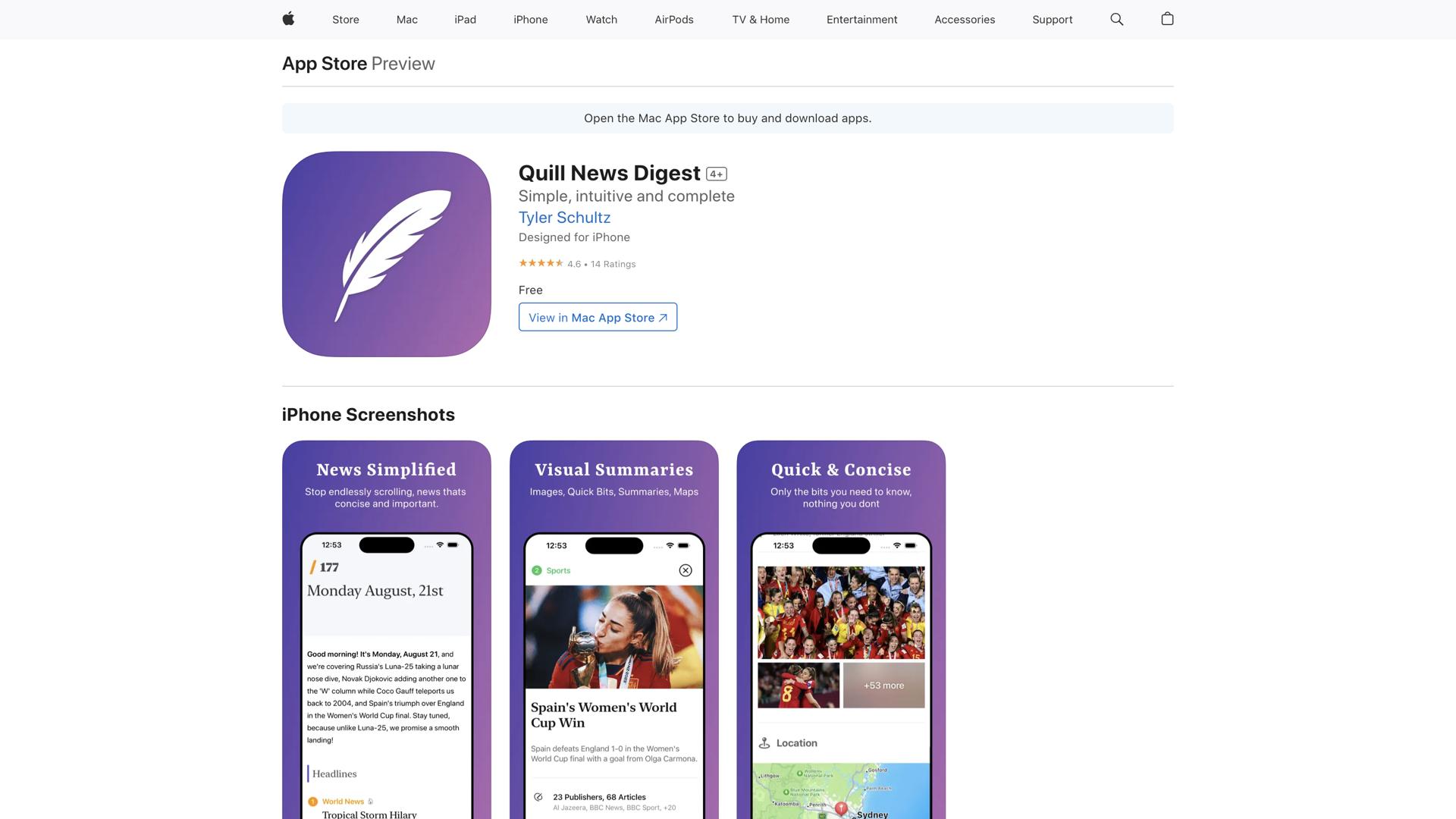Quill – News Digest