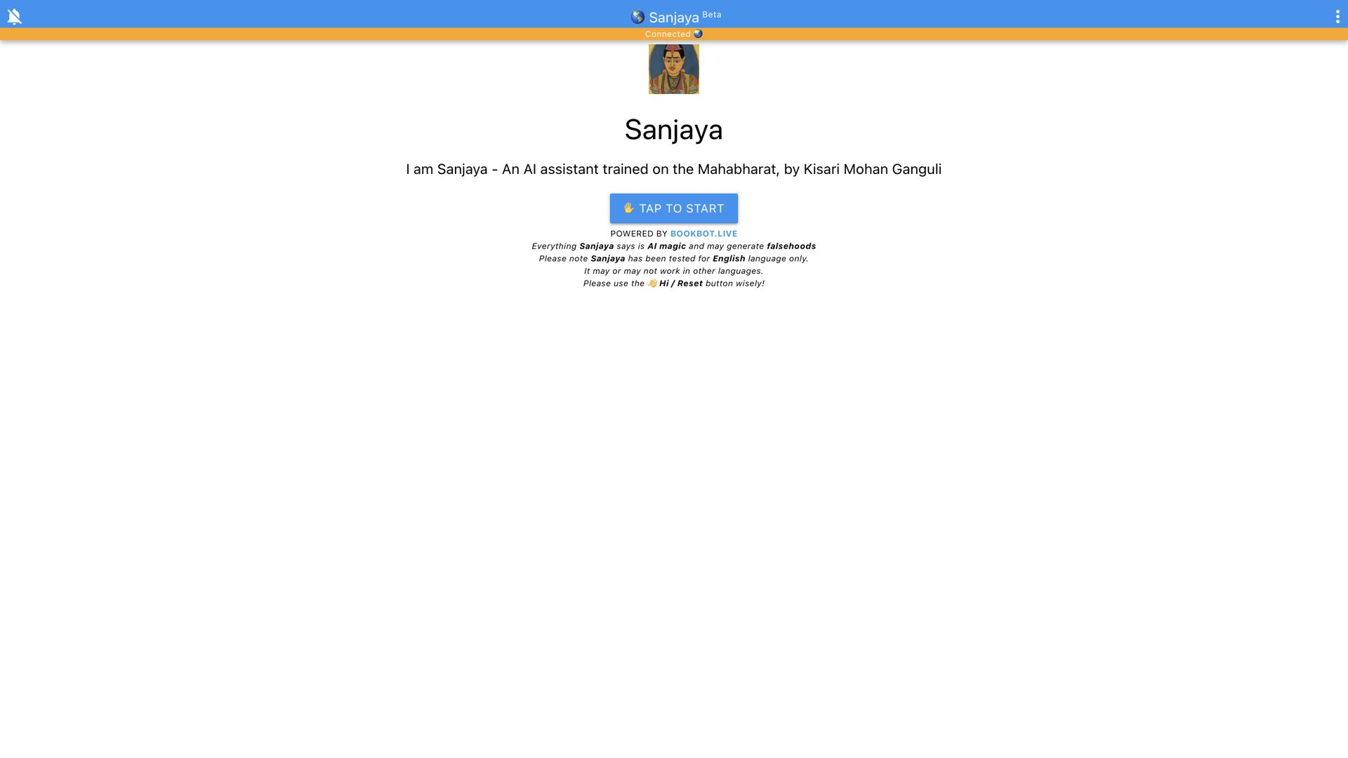 Sanjaya chatbot
