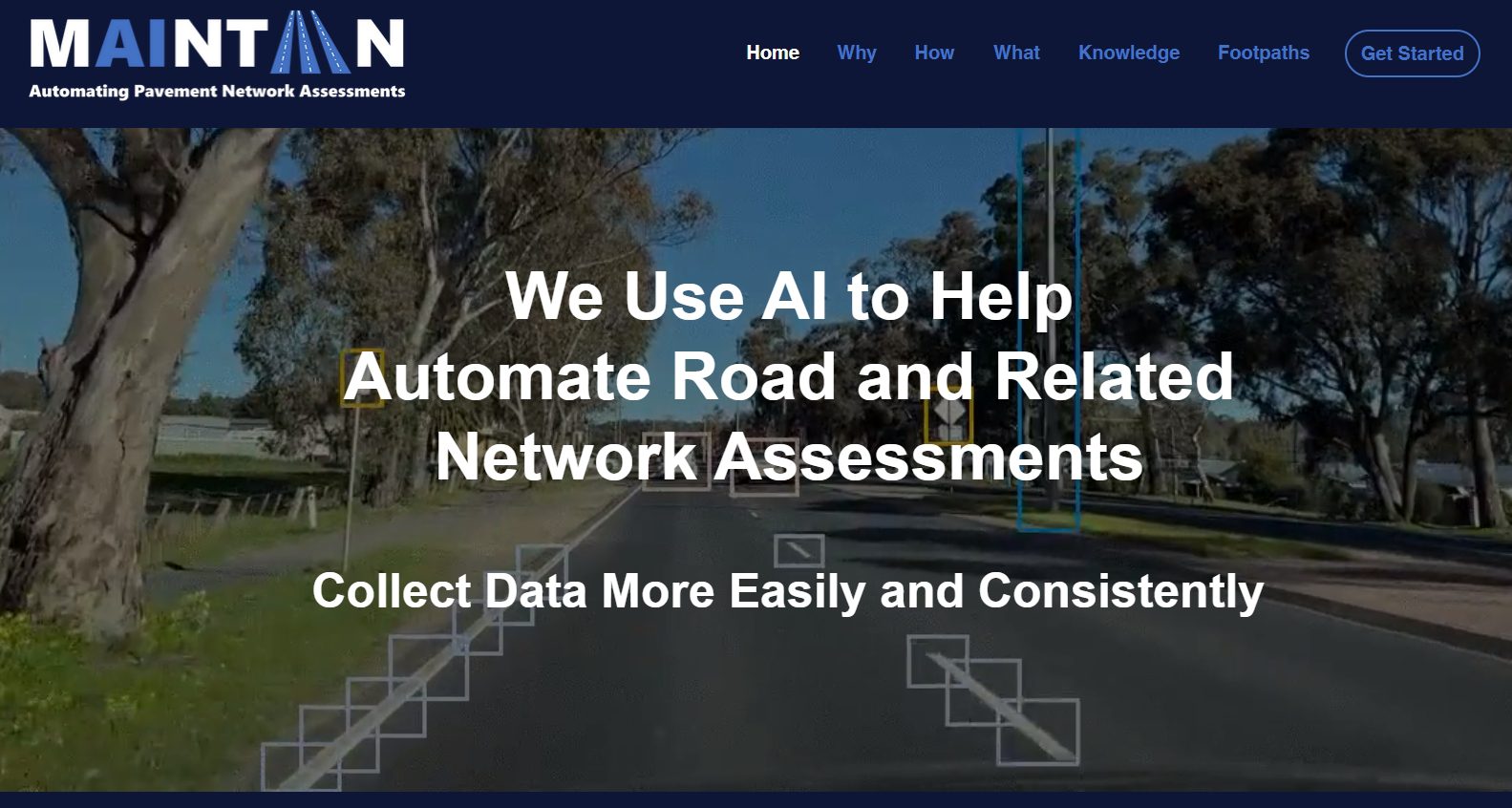 Automated Road Inspections and Assessments by Maintain-AI