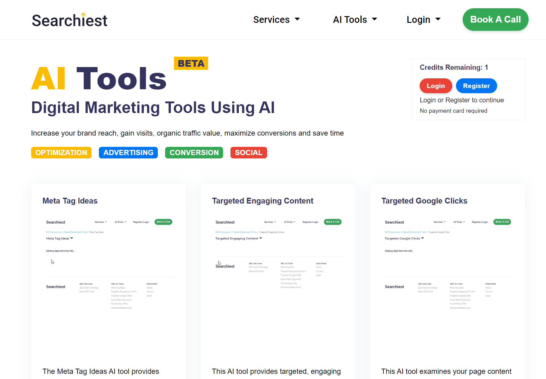 Digital Marketing Tools Using AI