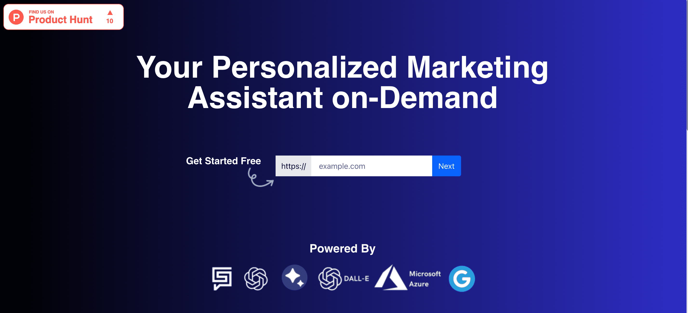 Gaxu – Your pre-trained marketing assistant on-demand