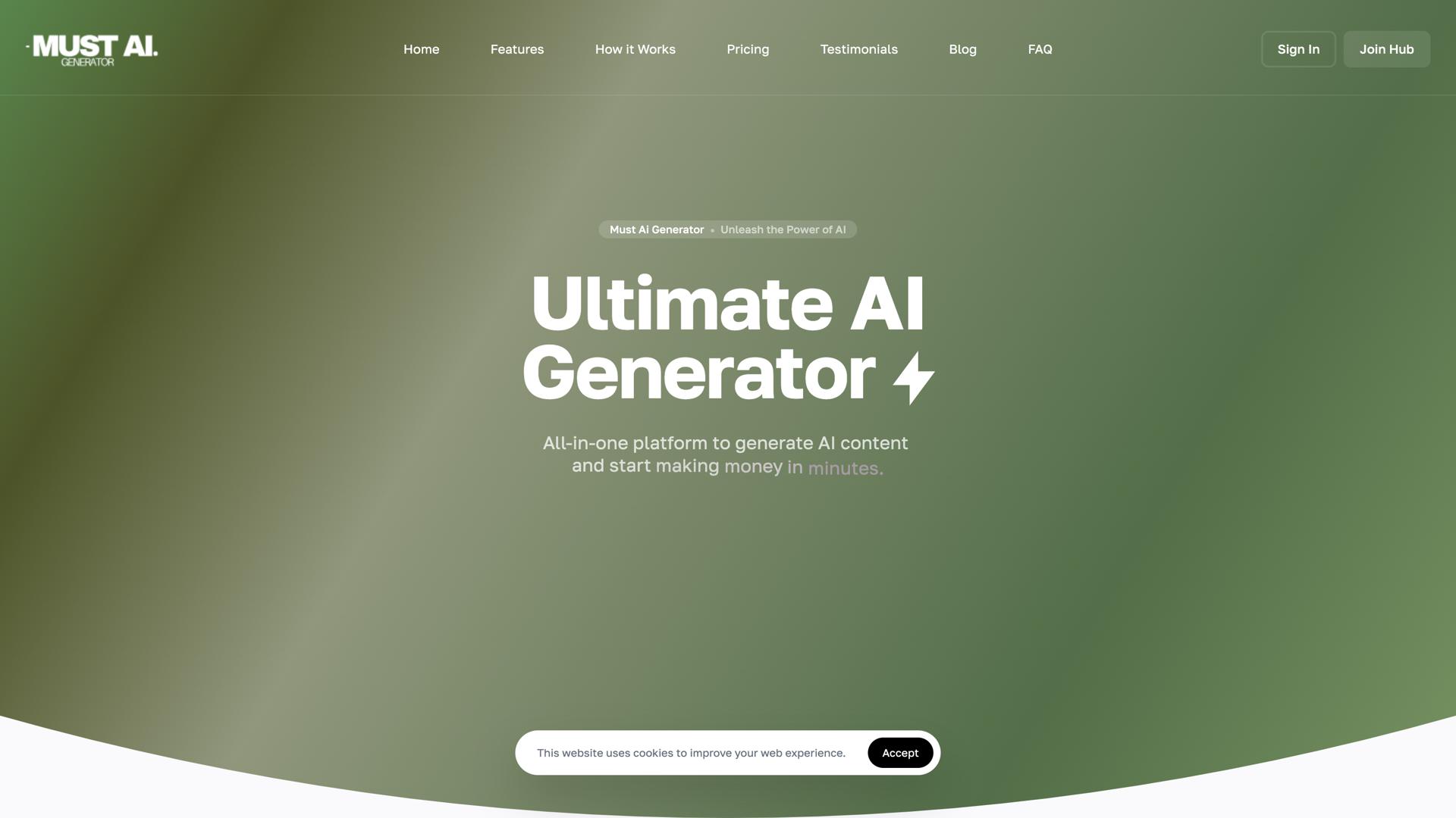 Must AI Generator