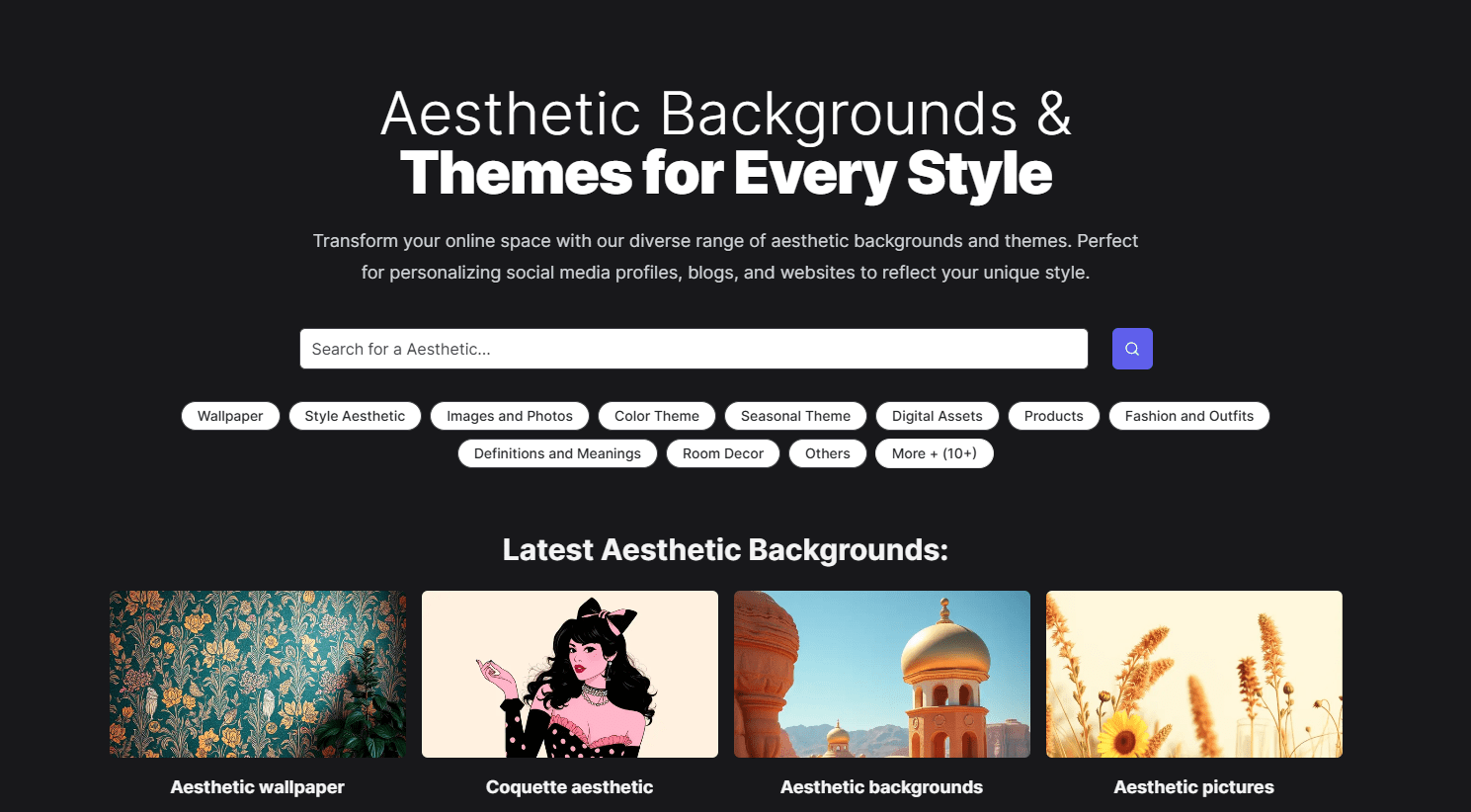 Aesthetic Background