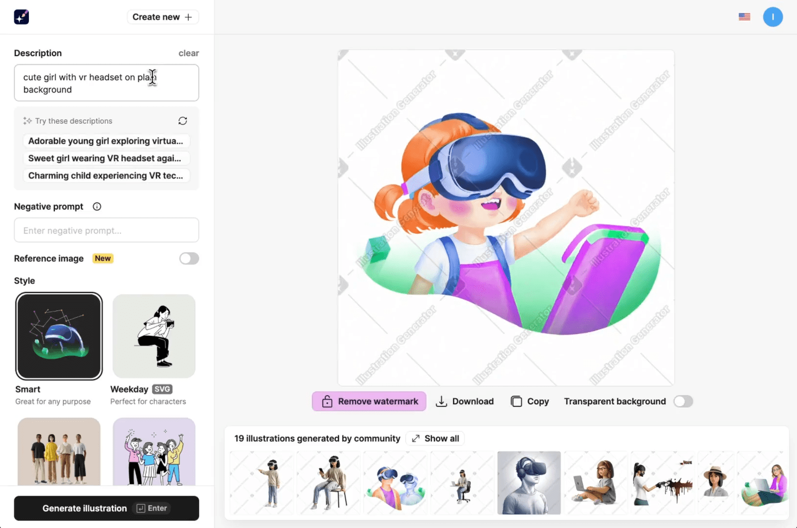 AI Illustration Generator