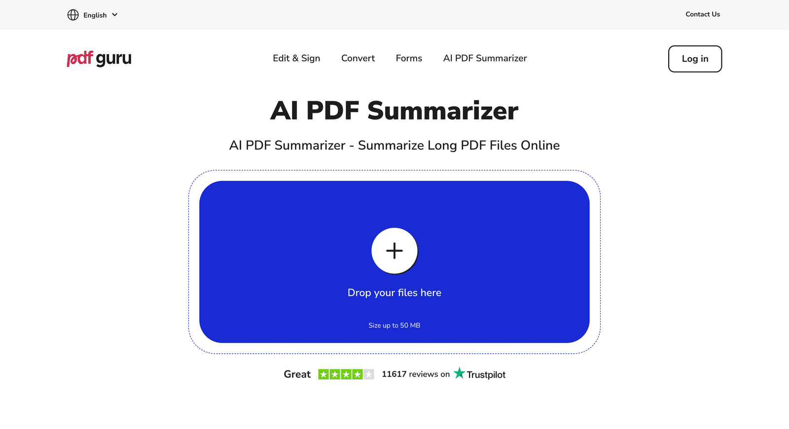 AI PDF Summarizer by PDF Guru: Faster Content Analysis