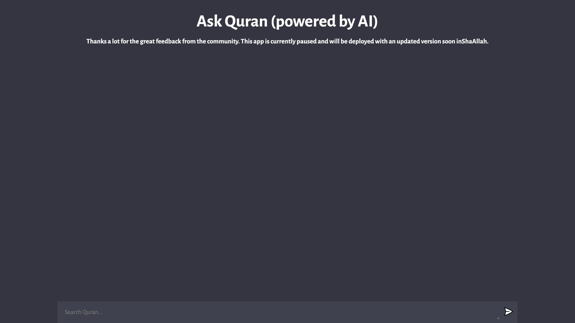 Ask Quran