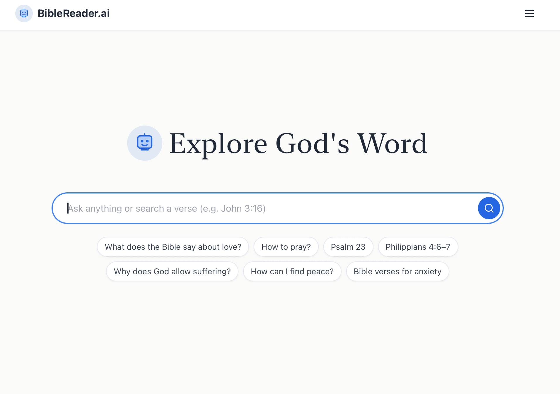 Bible Reader AI