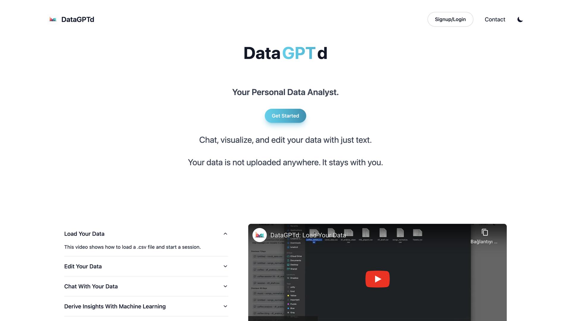 DataGPTd