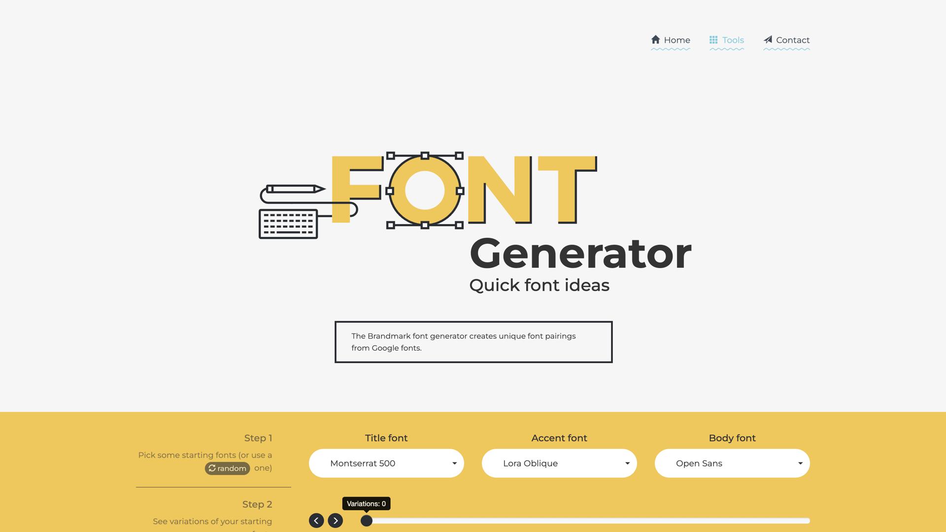 Font Generator
