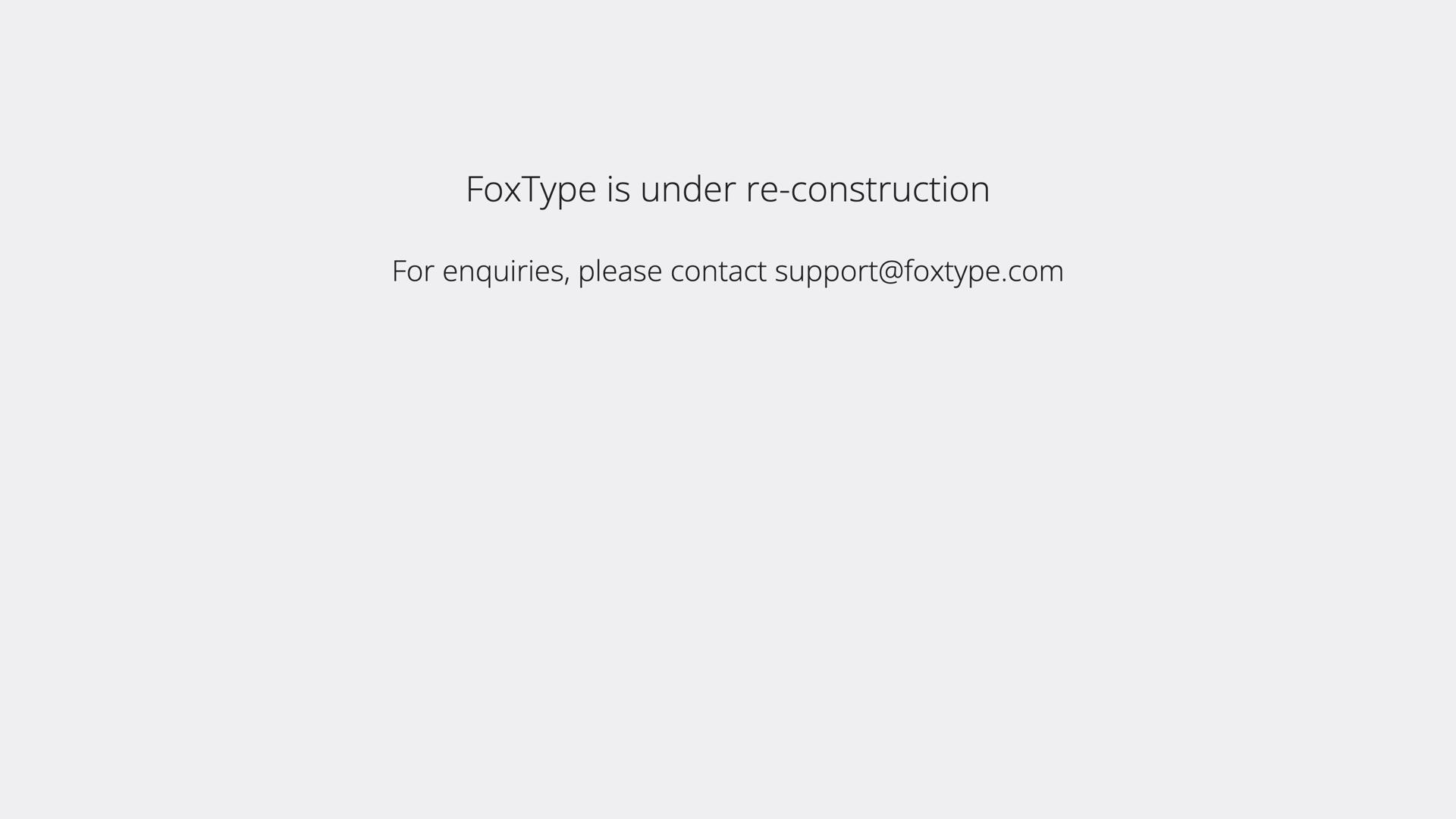 FoxType