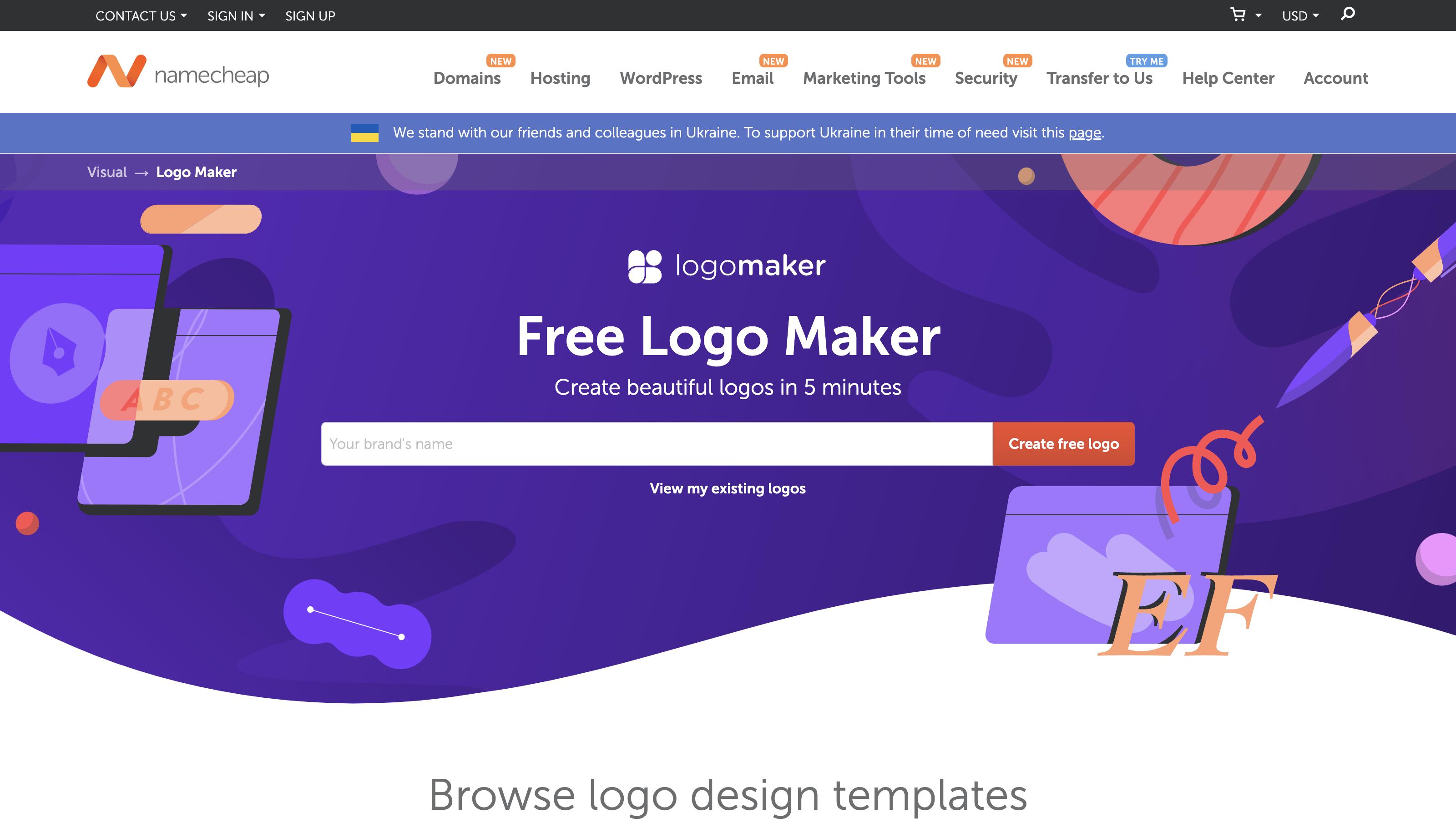 Namecheap Logo Maker