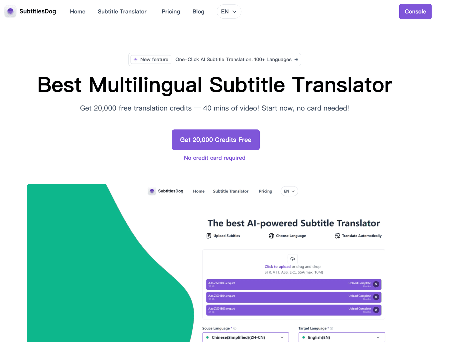 SubtitlesDog – Best Subtitle Translator