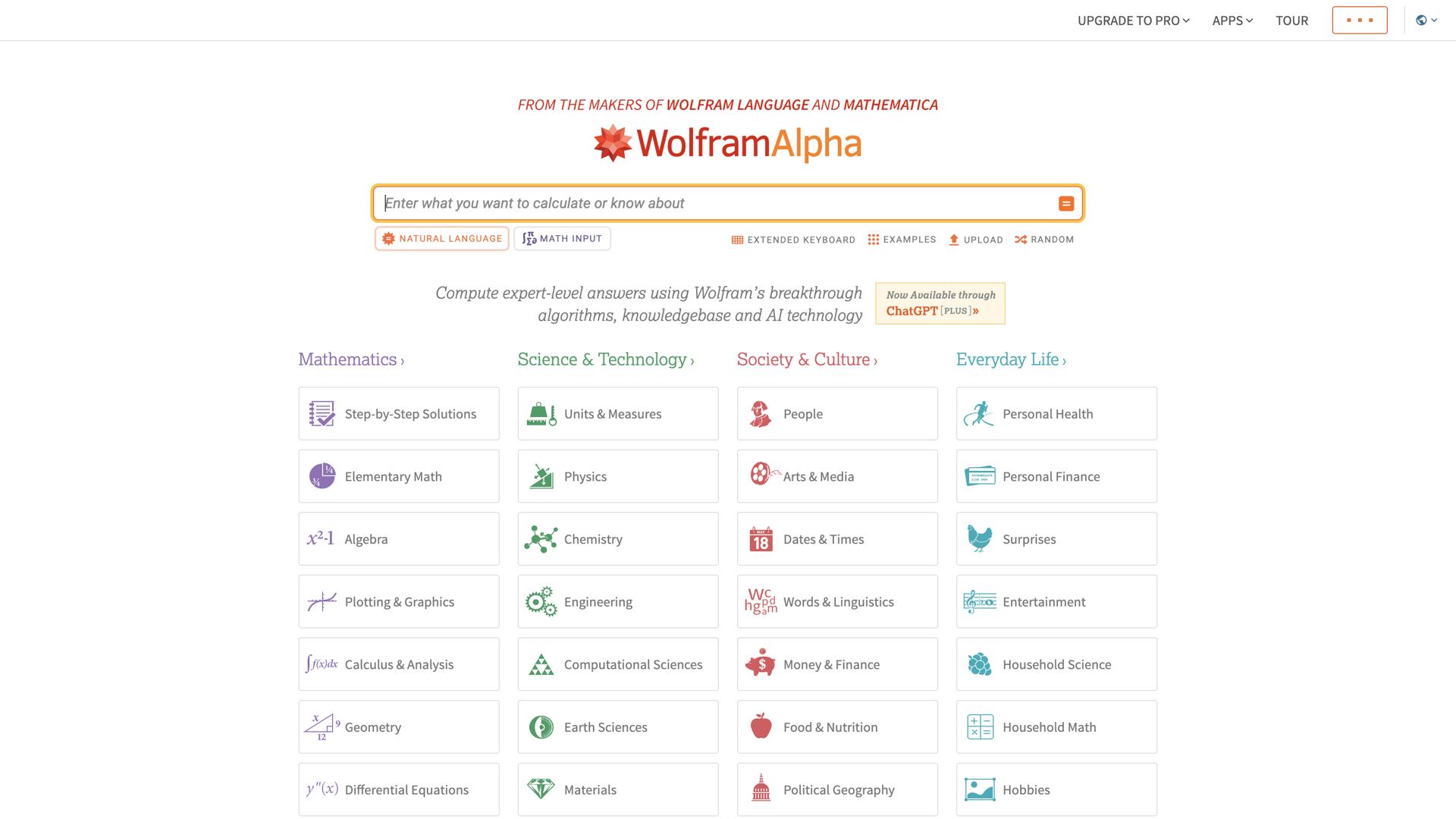 WolframAlpha