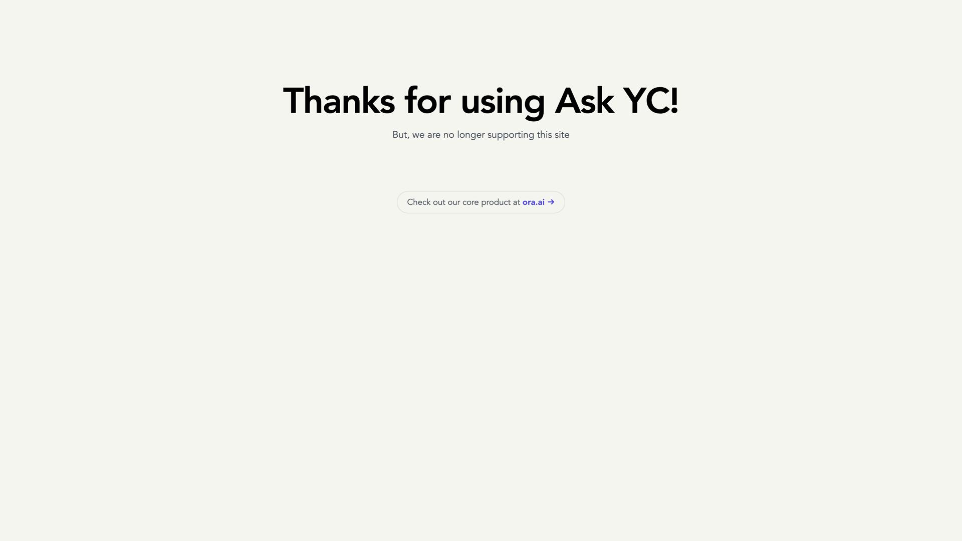 Ask YC