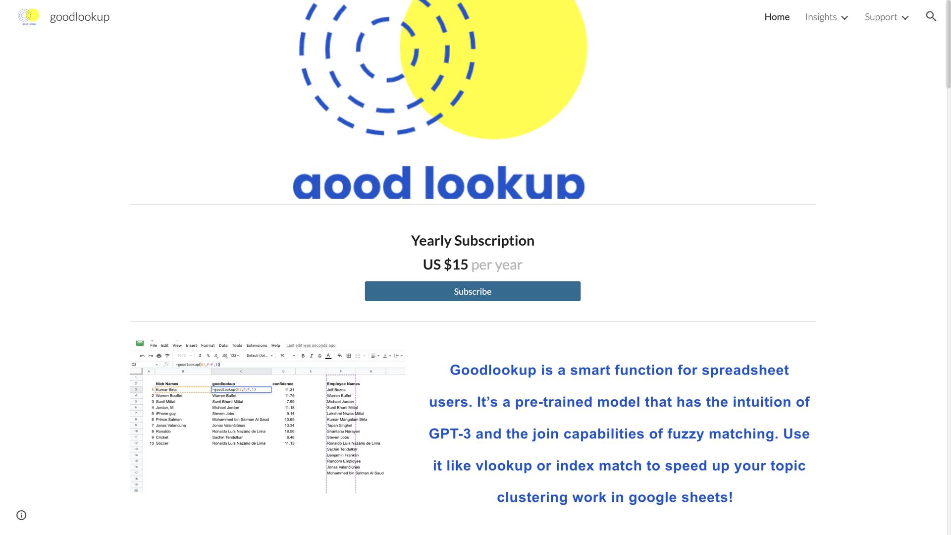 Goodlookup