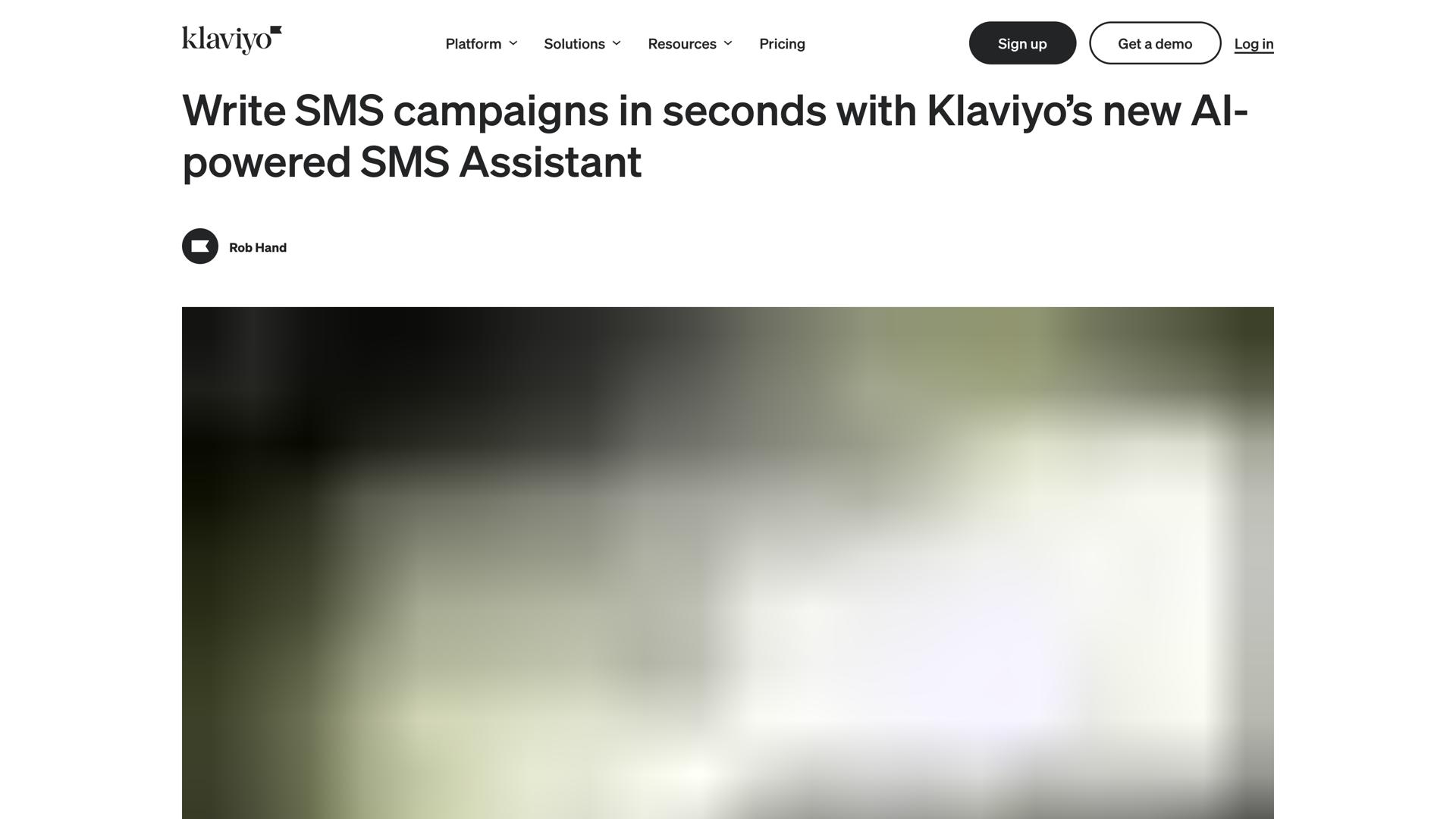 Klaviyo SMS Assistant