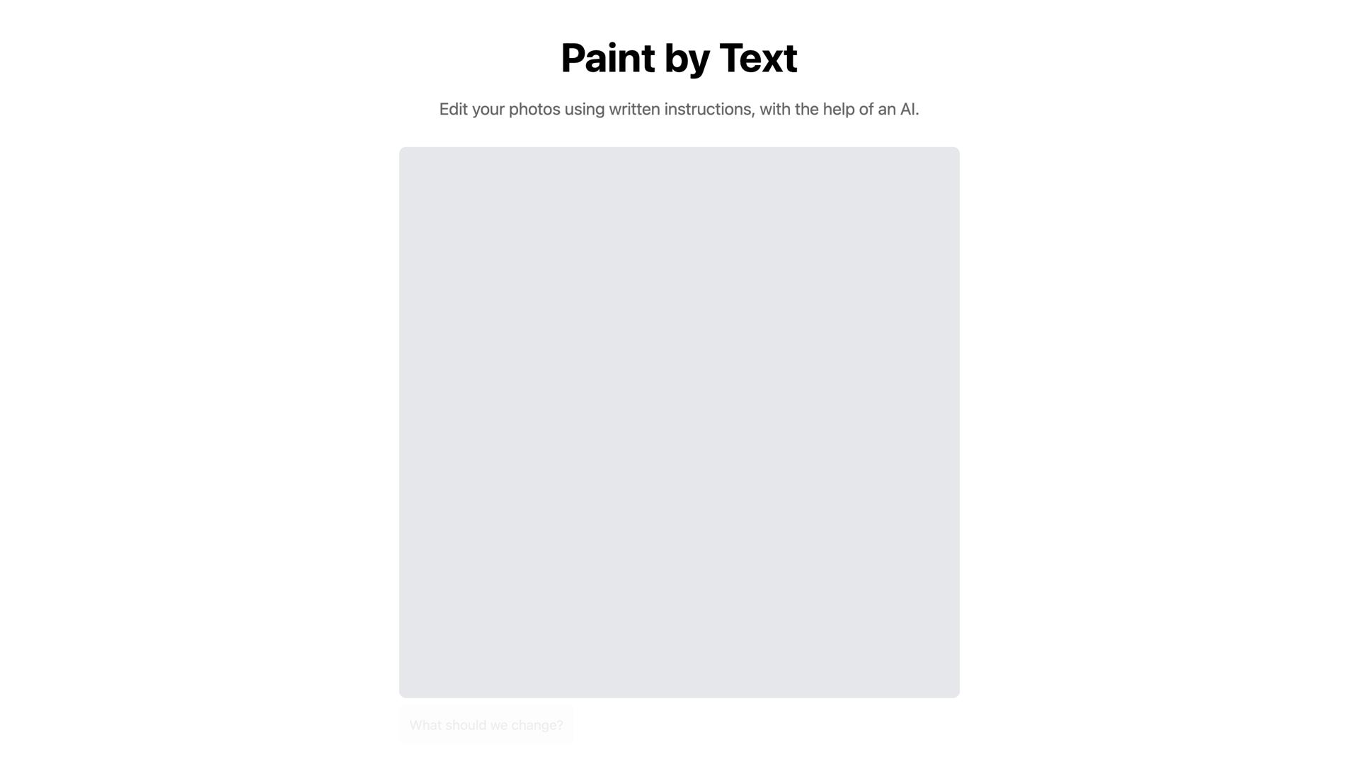 Paint By Text
