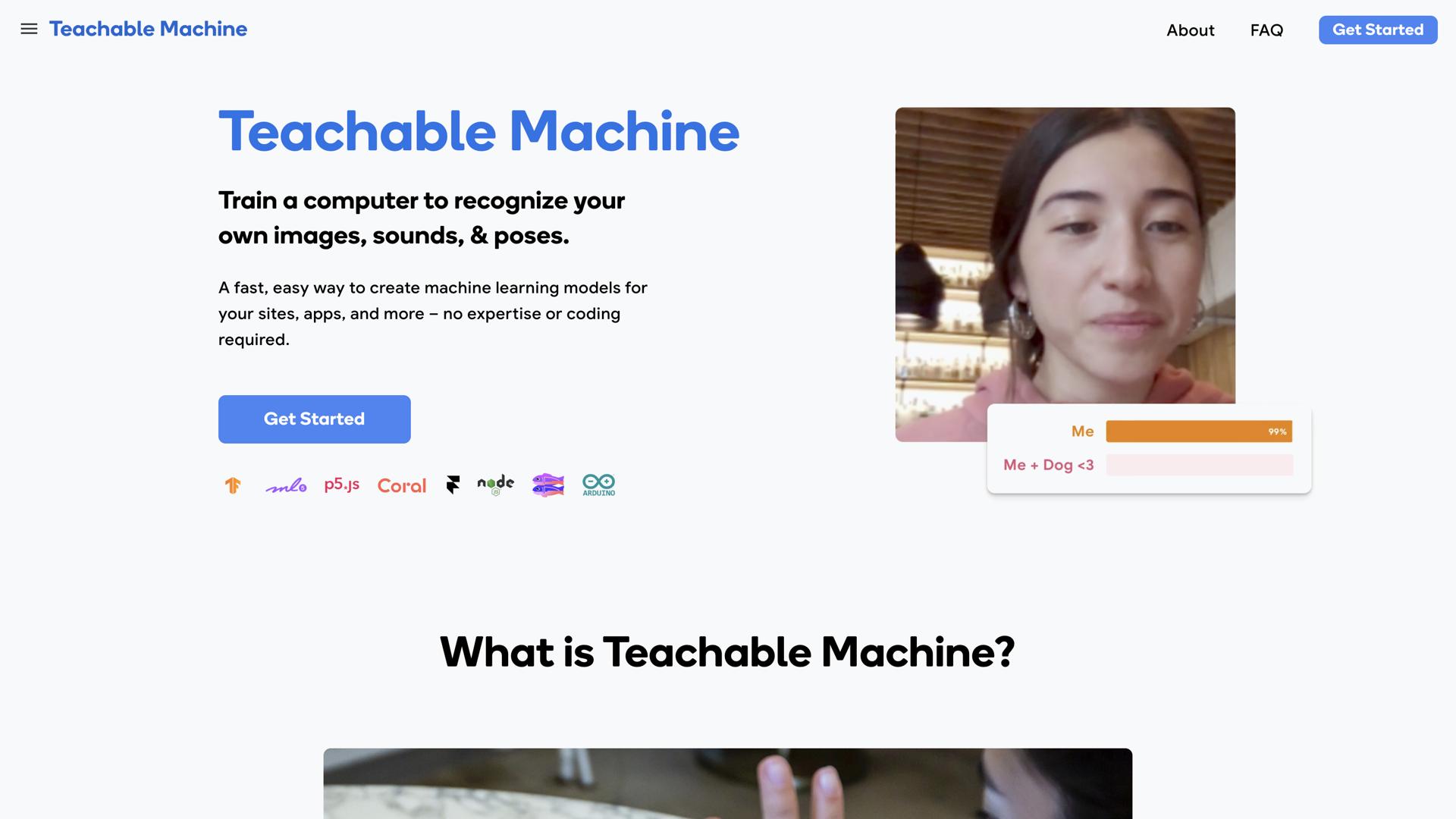 Teachable Machine