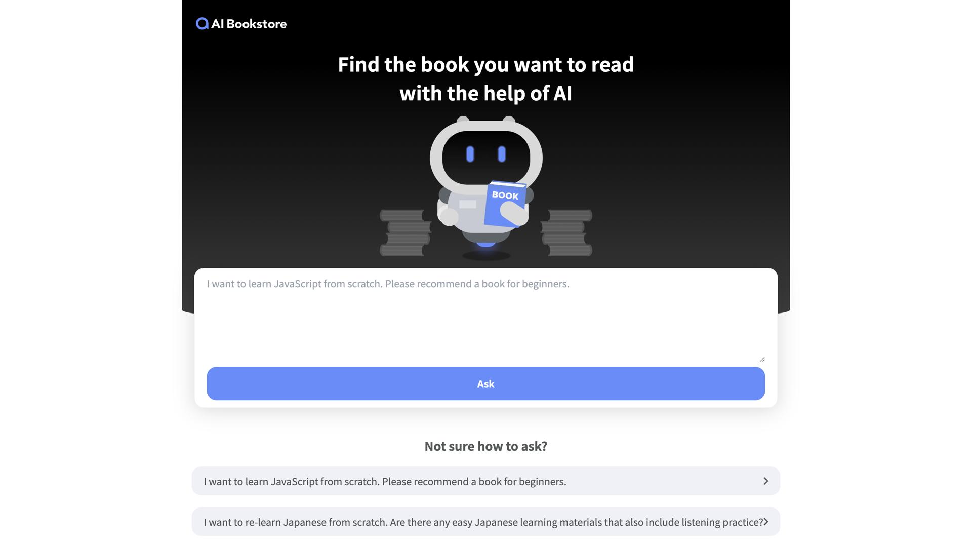 AI Bookstore