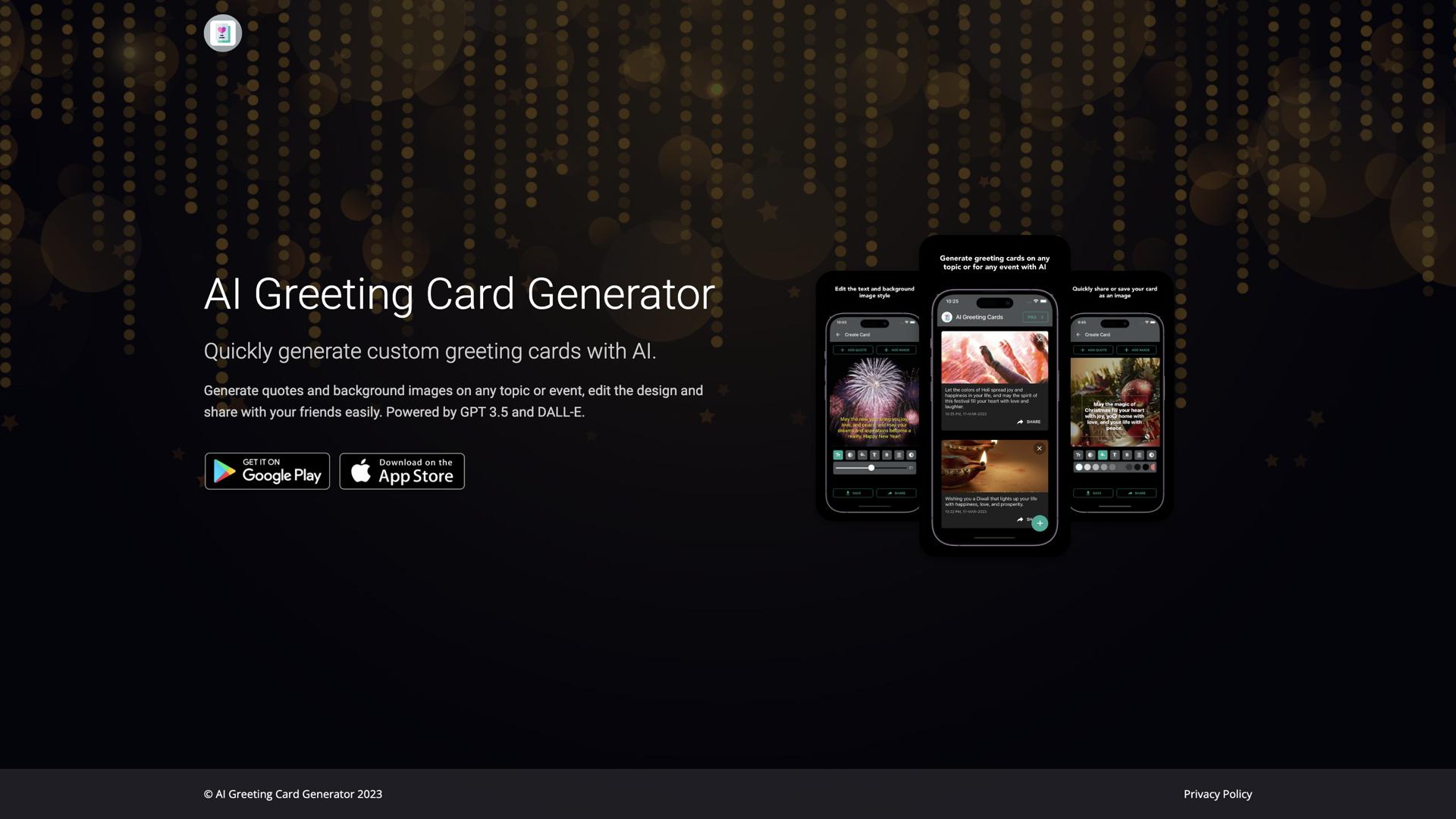 AI Greeting Card Generator