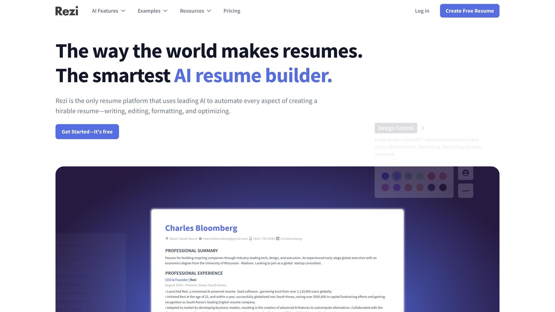 AI Resume Editor