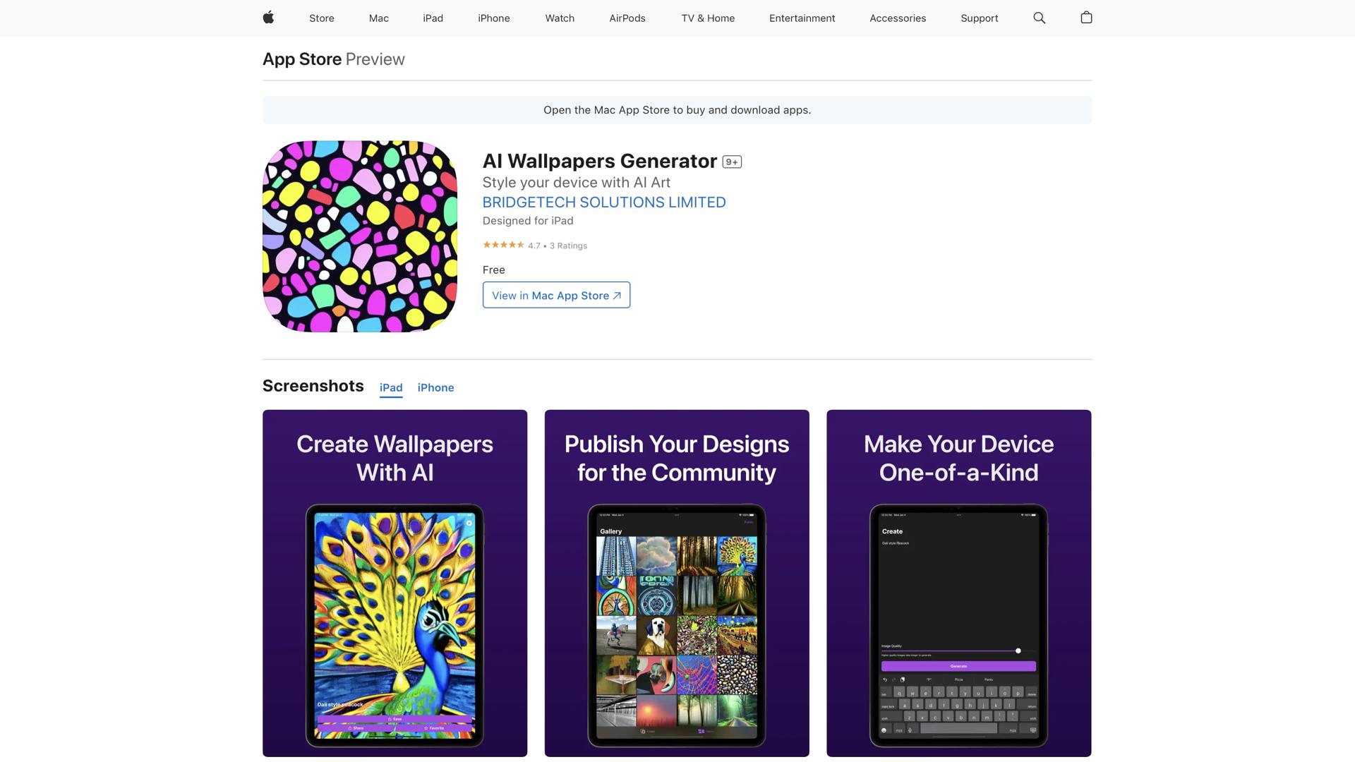 AI Wallpapers Generator