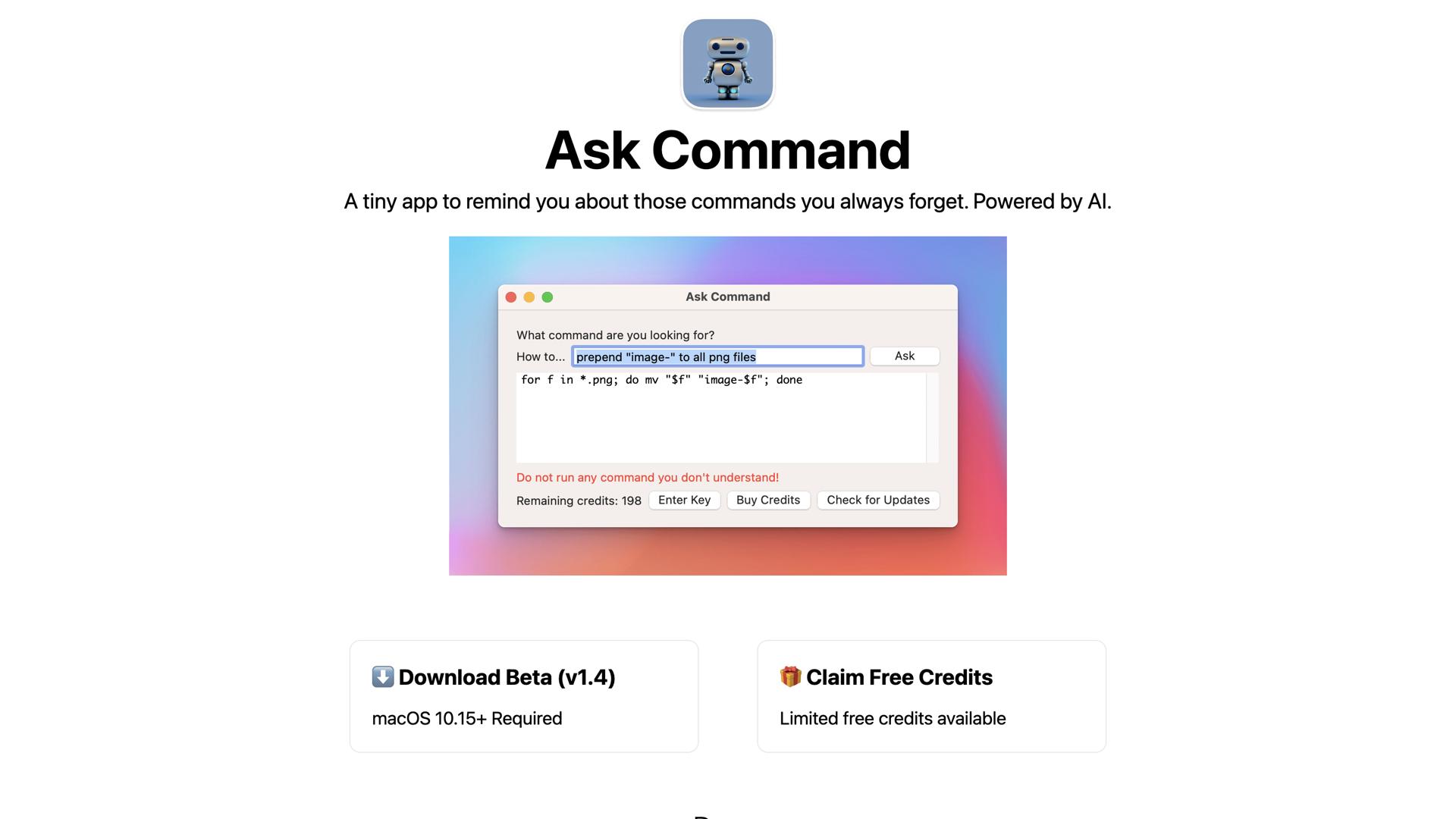 Ask Command