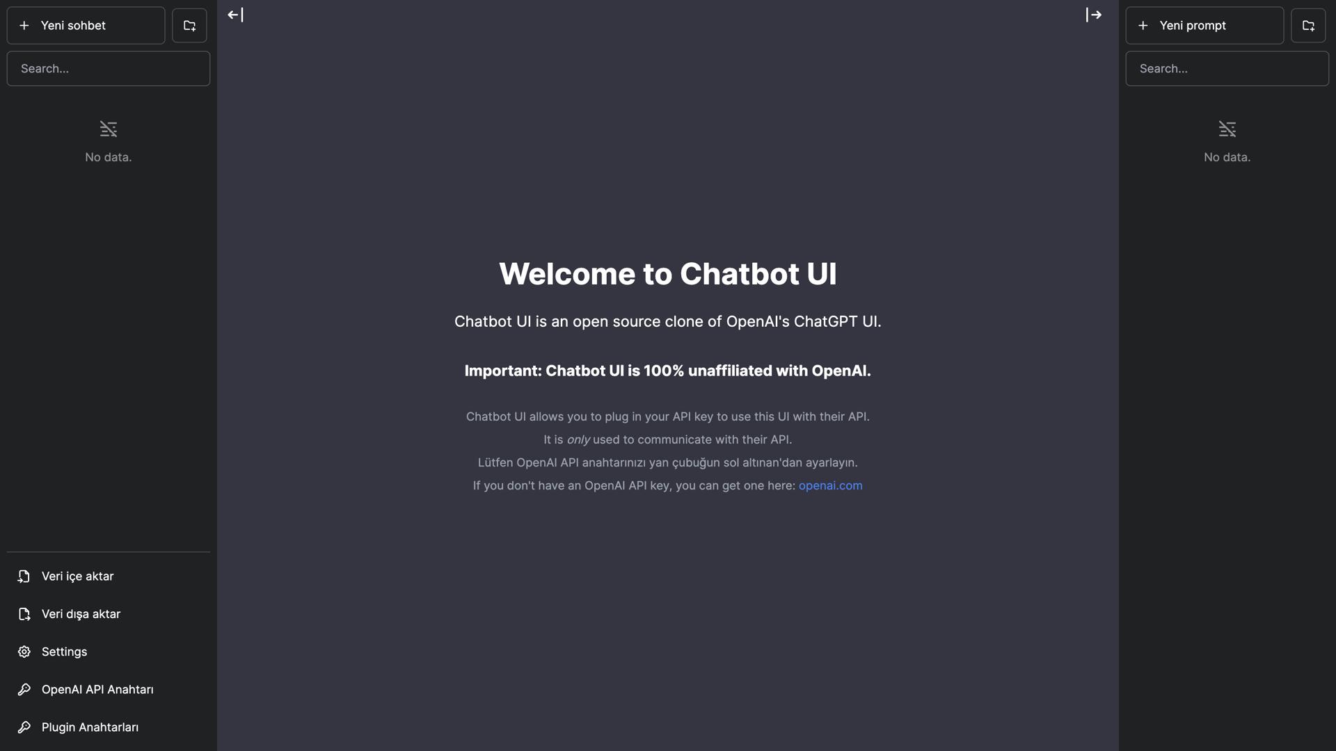 Chatbot UI