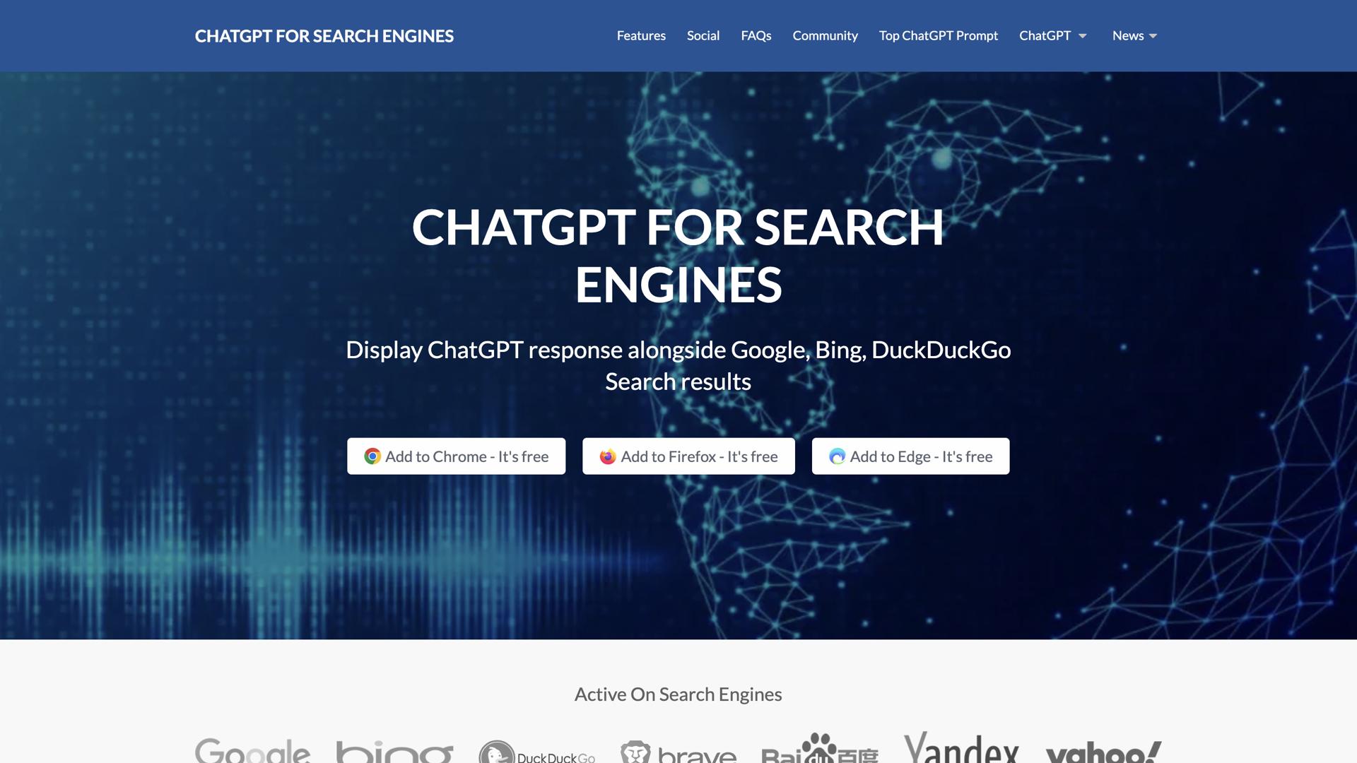 ChatGPT For Search Engines
