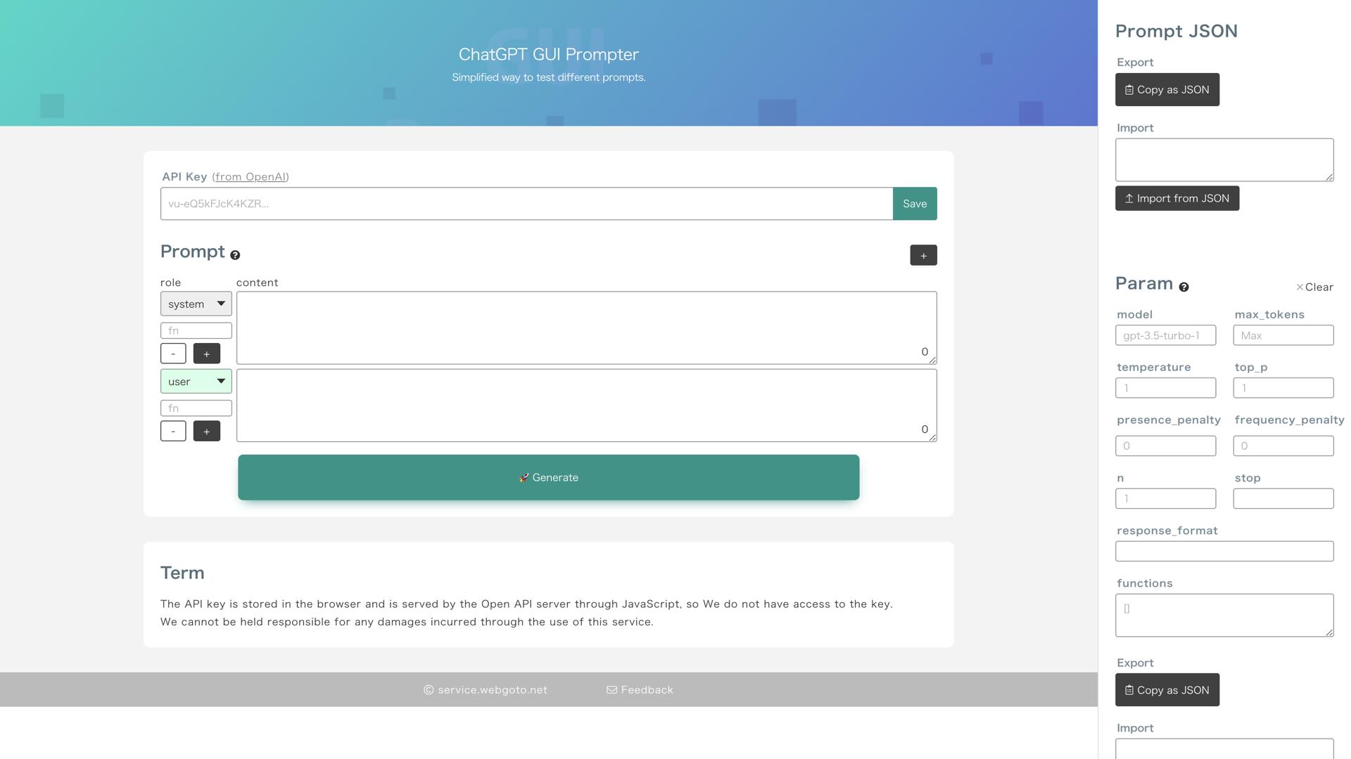 ChatGPT GUI Prompter