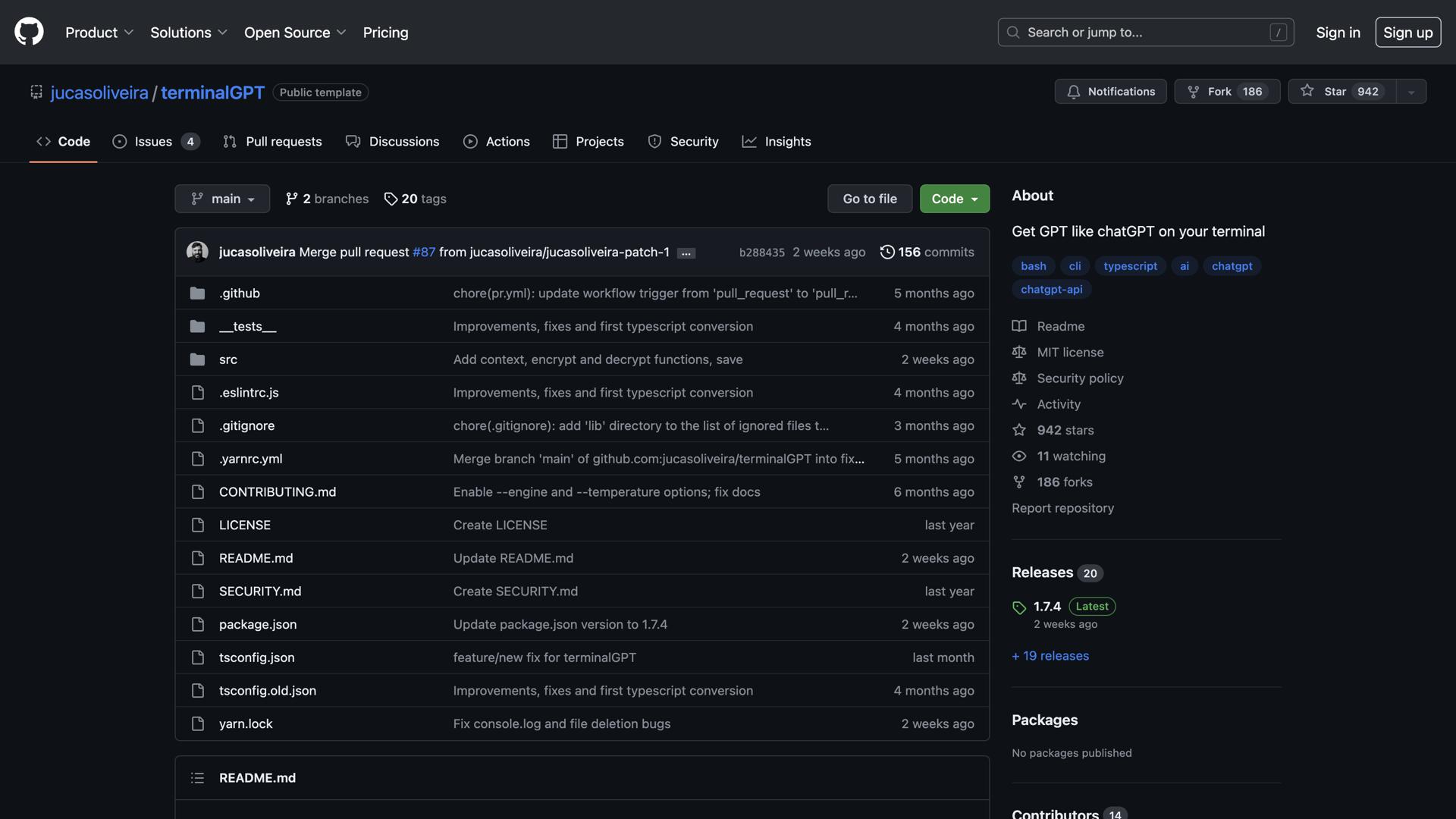 chatGPT on your terminal