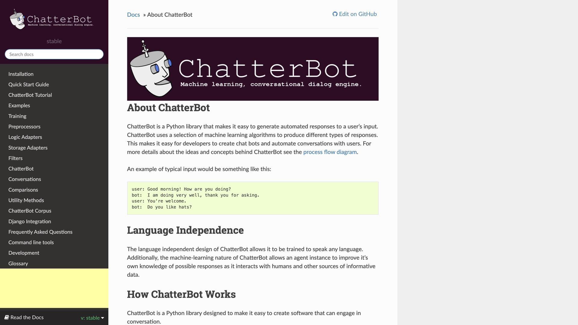 Chatterbot