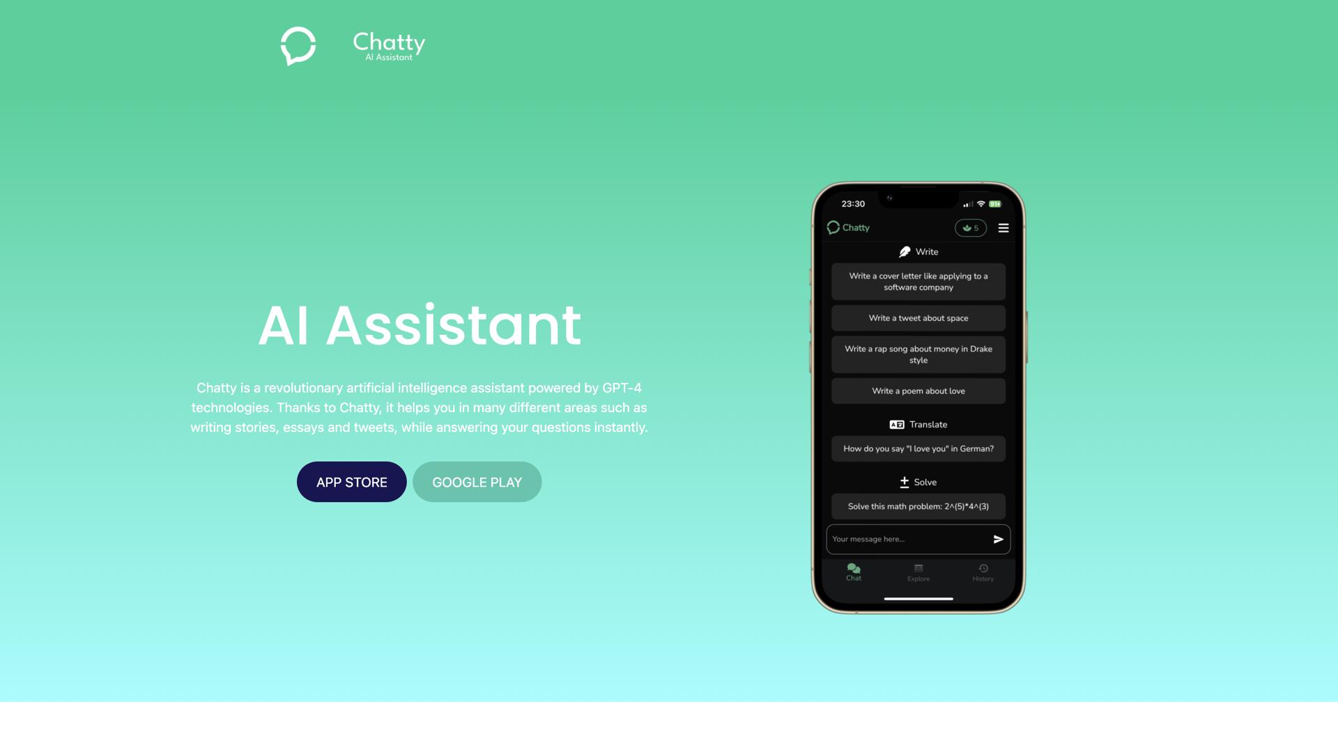 Chatty: AI Assistant