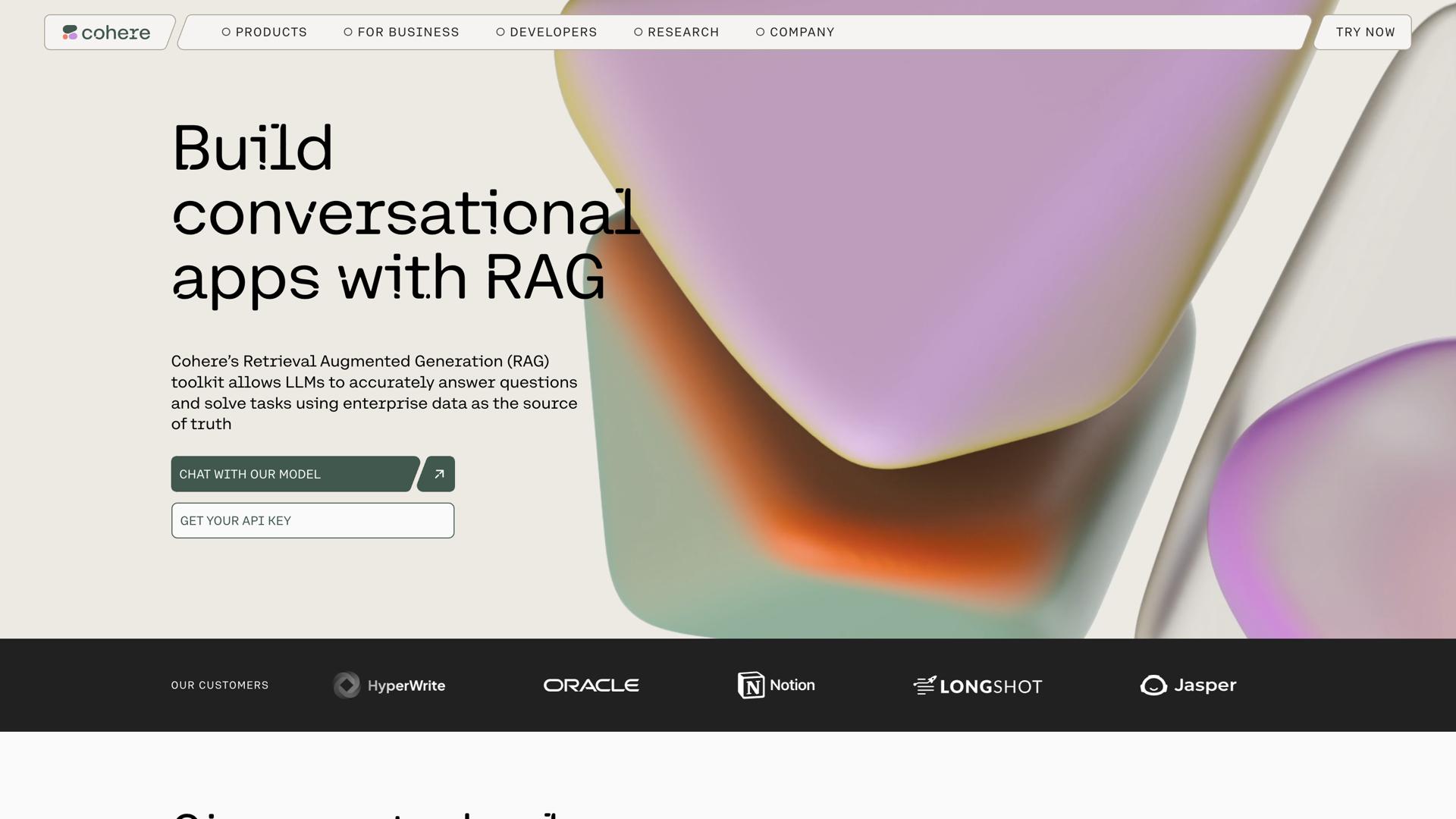 Cohere – class language AI