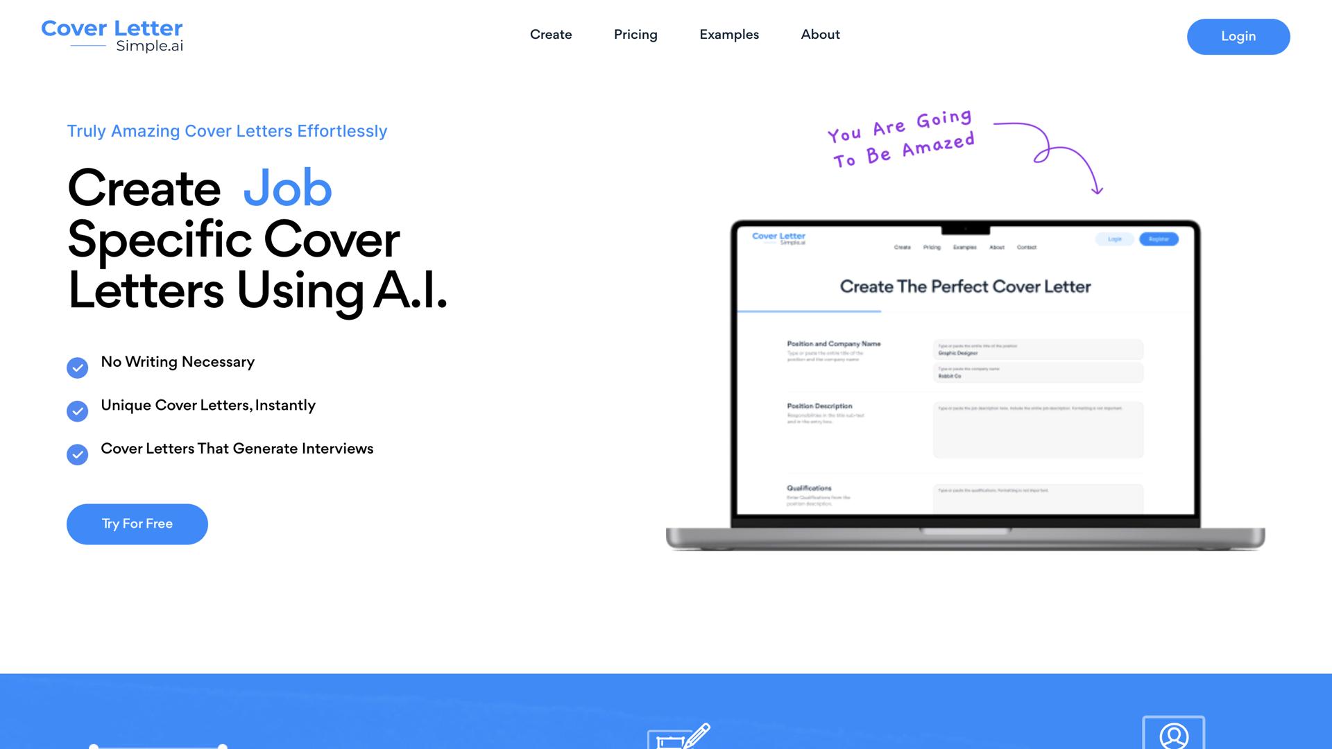CoverLetterSimple.ai