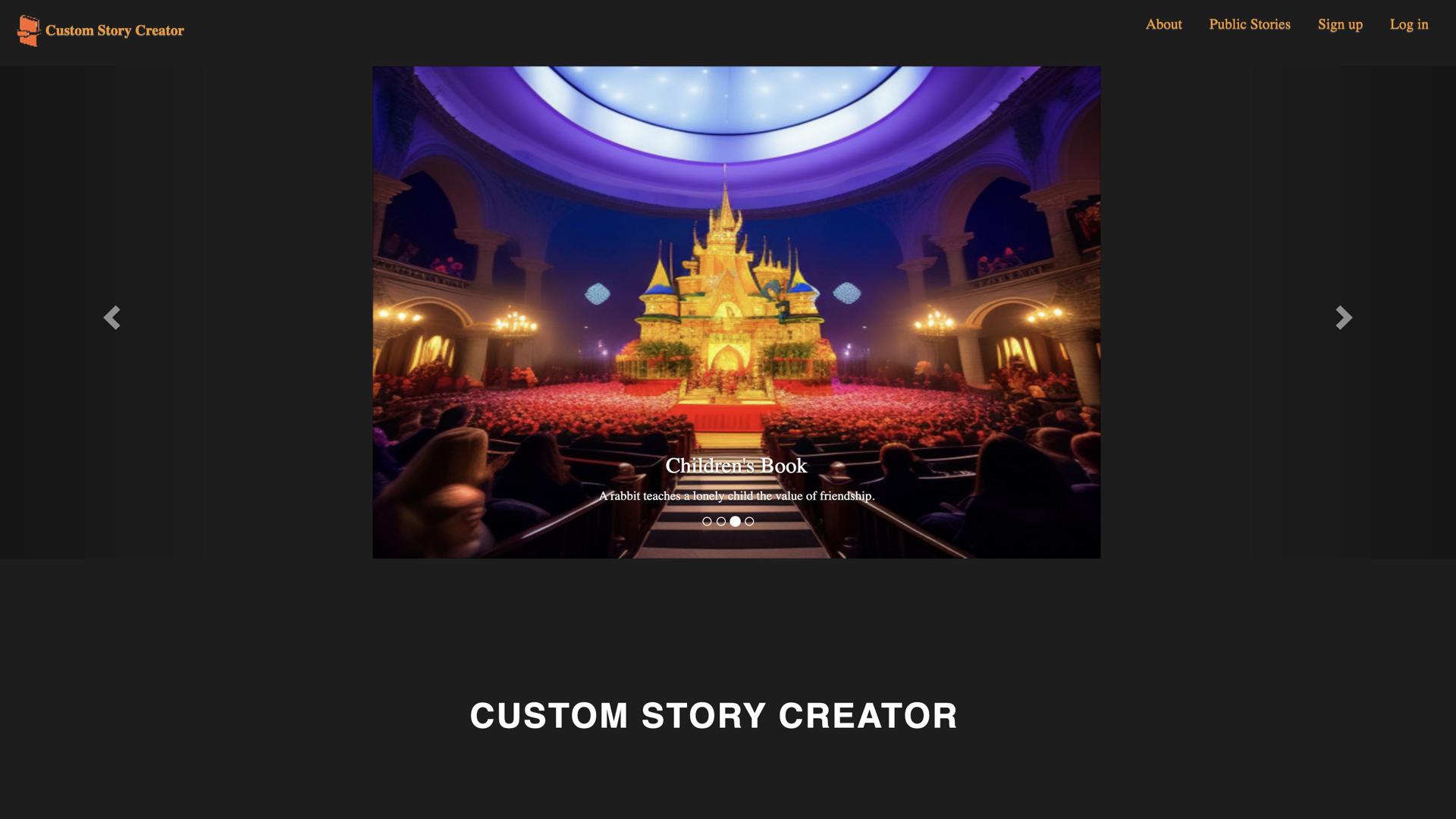 Custom Story Creator