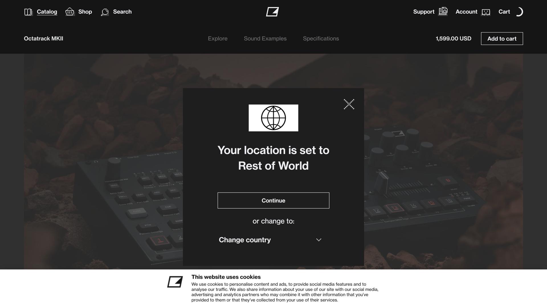 Elektron Octatrack MKII