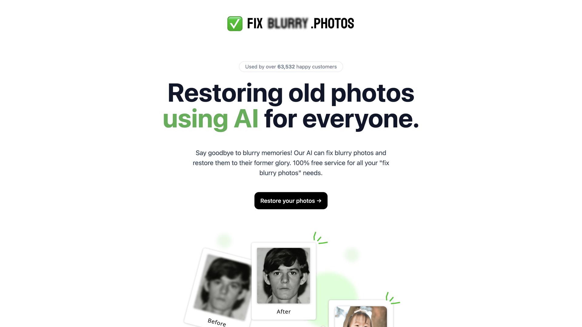 Fix Blurry Photos