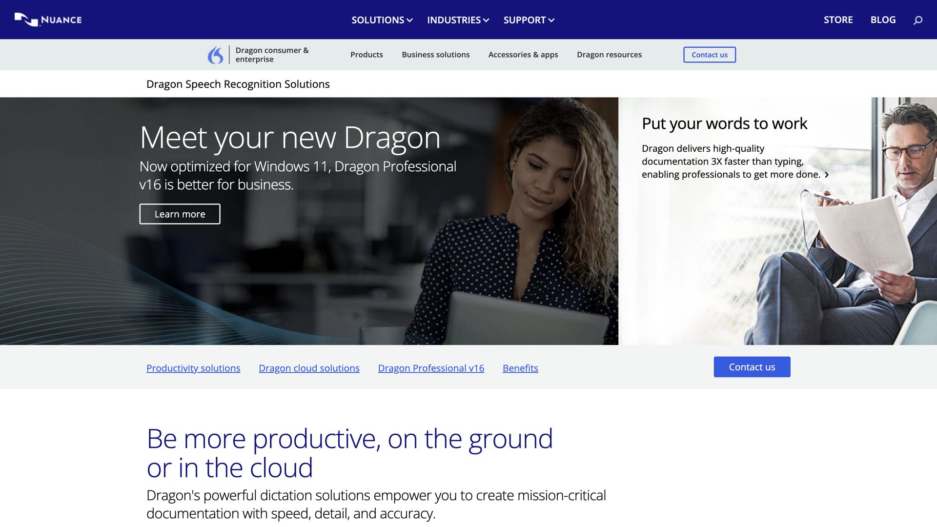 Nuances Dragon Speech Recognition