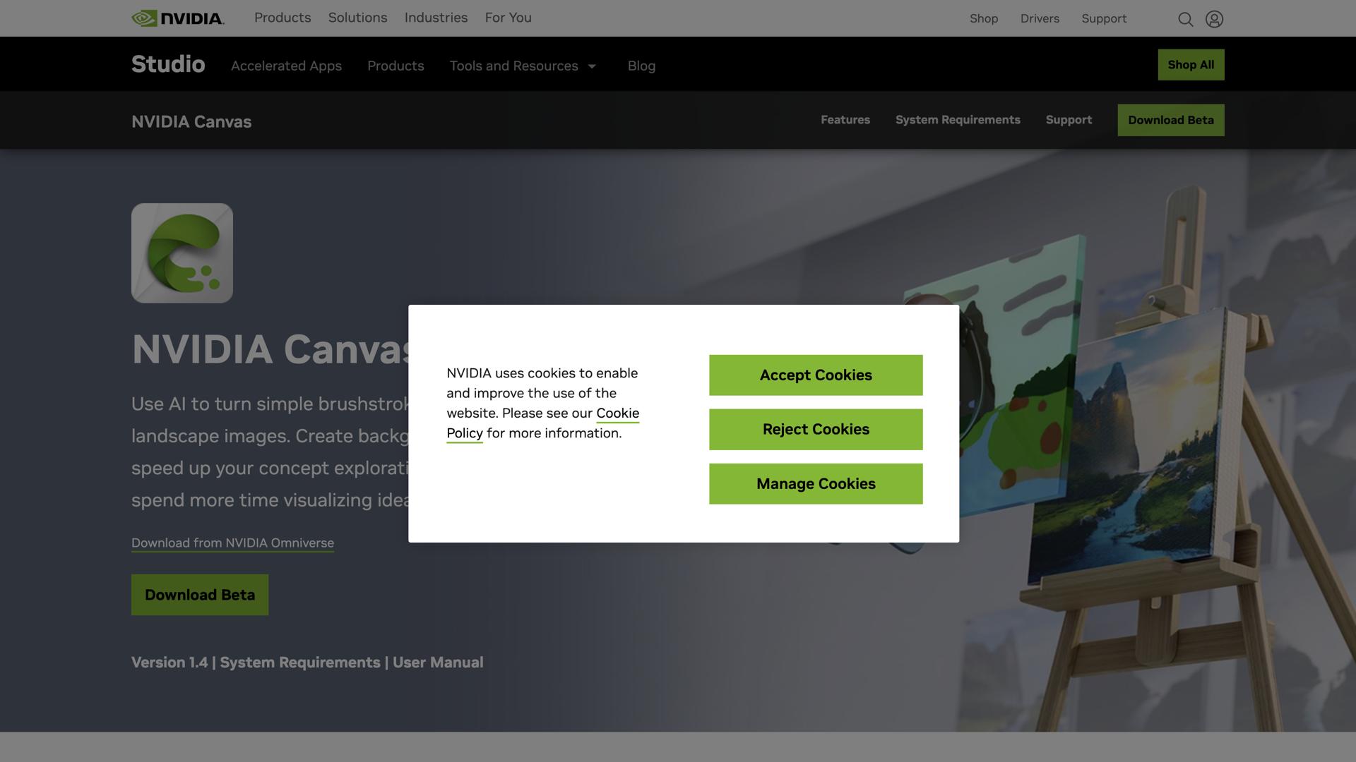 NVIDIA Canvas
