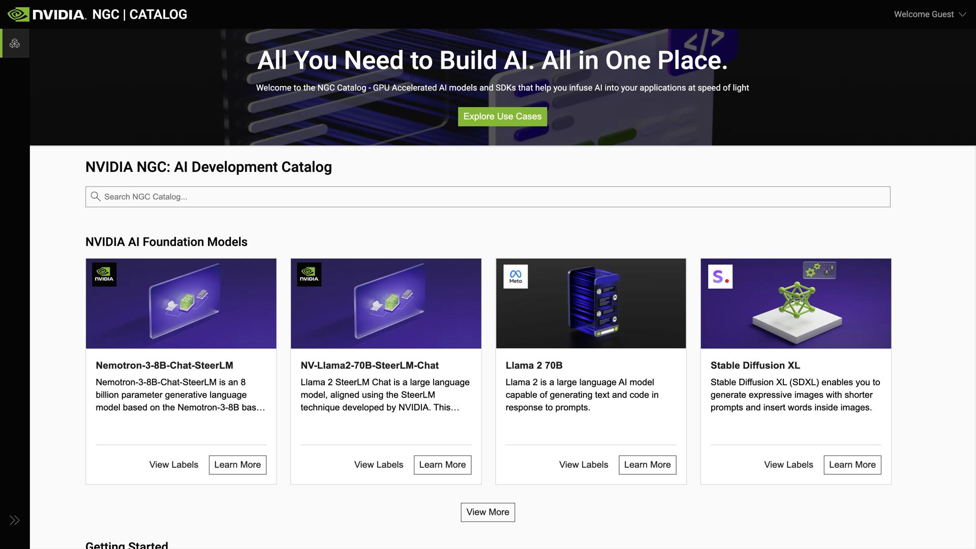 Nvidia GPU Cloud (NGC)