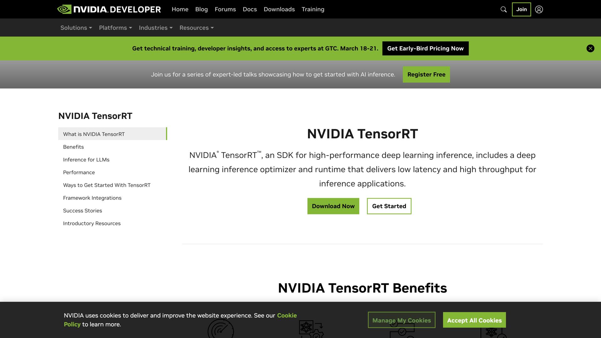 NVIDIA TensorRT