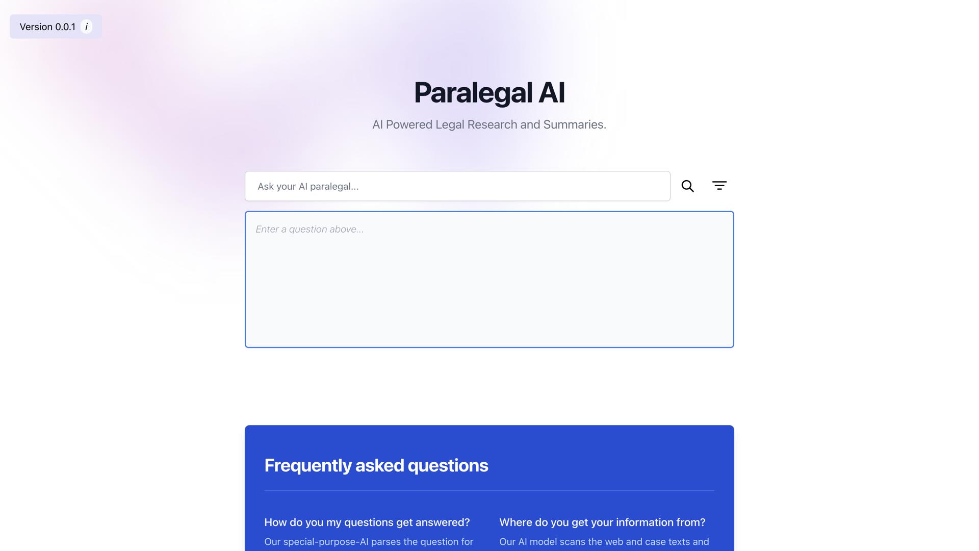 Paralegal AI