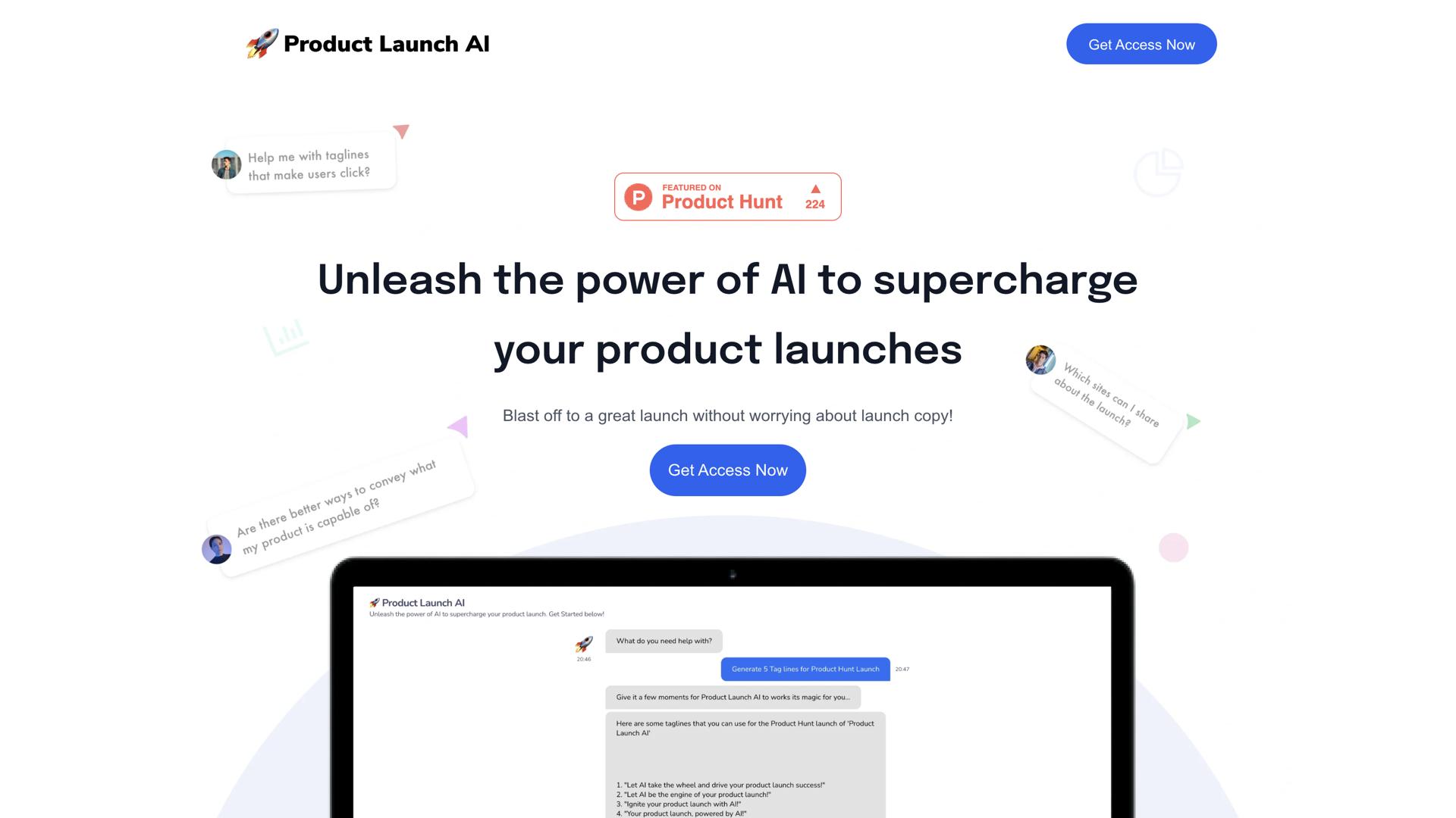 Product Launch AI
