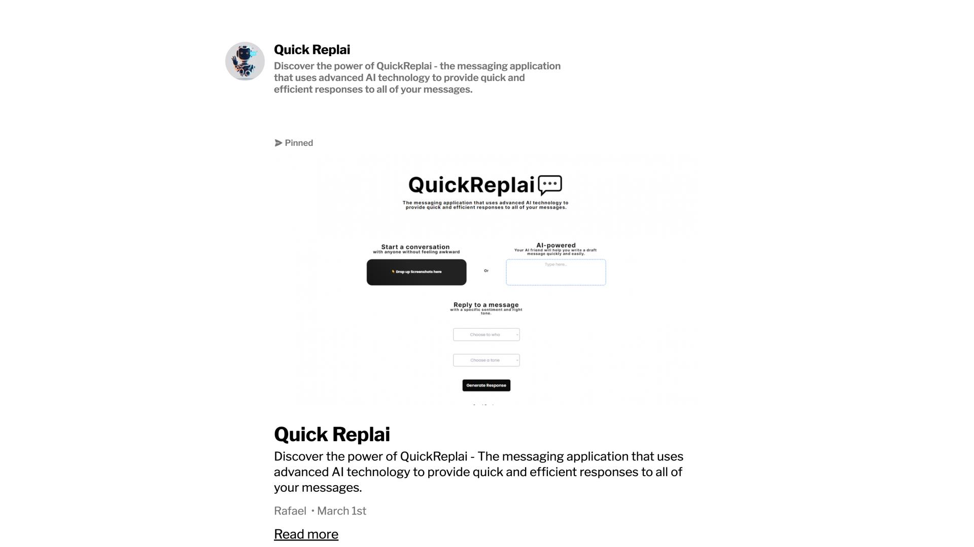 Quickreplai.com