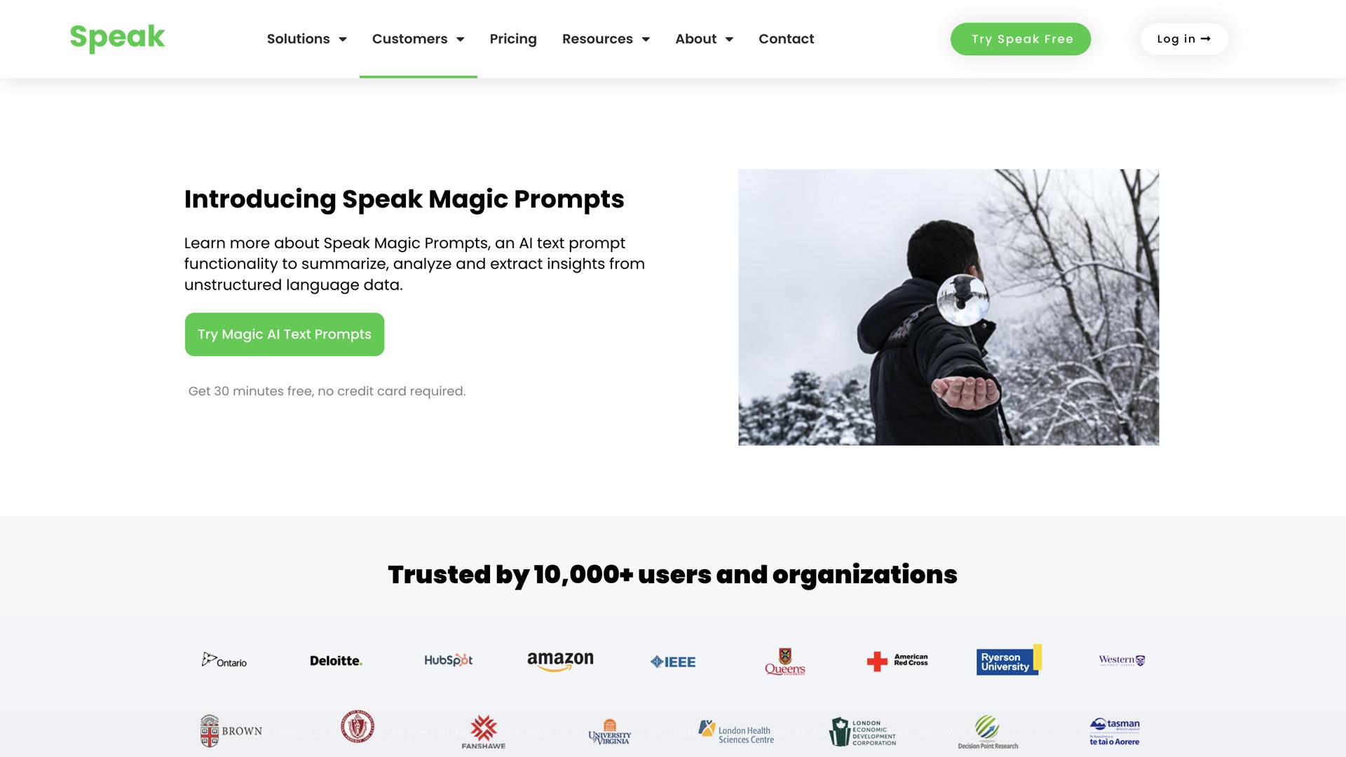 Speak Magic AI Text Prompts- Speak Ai