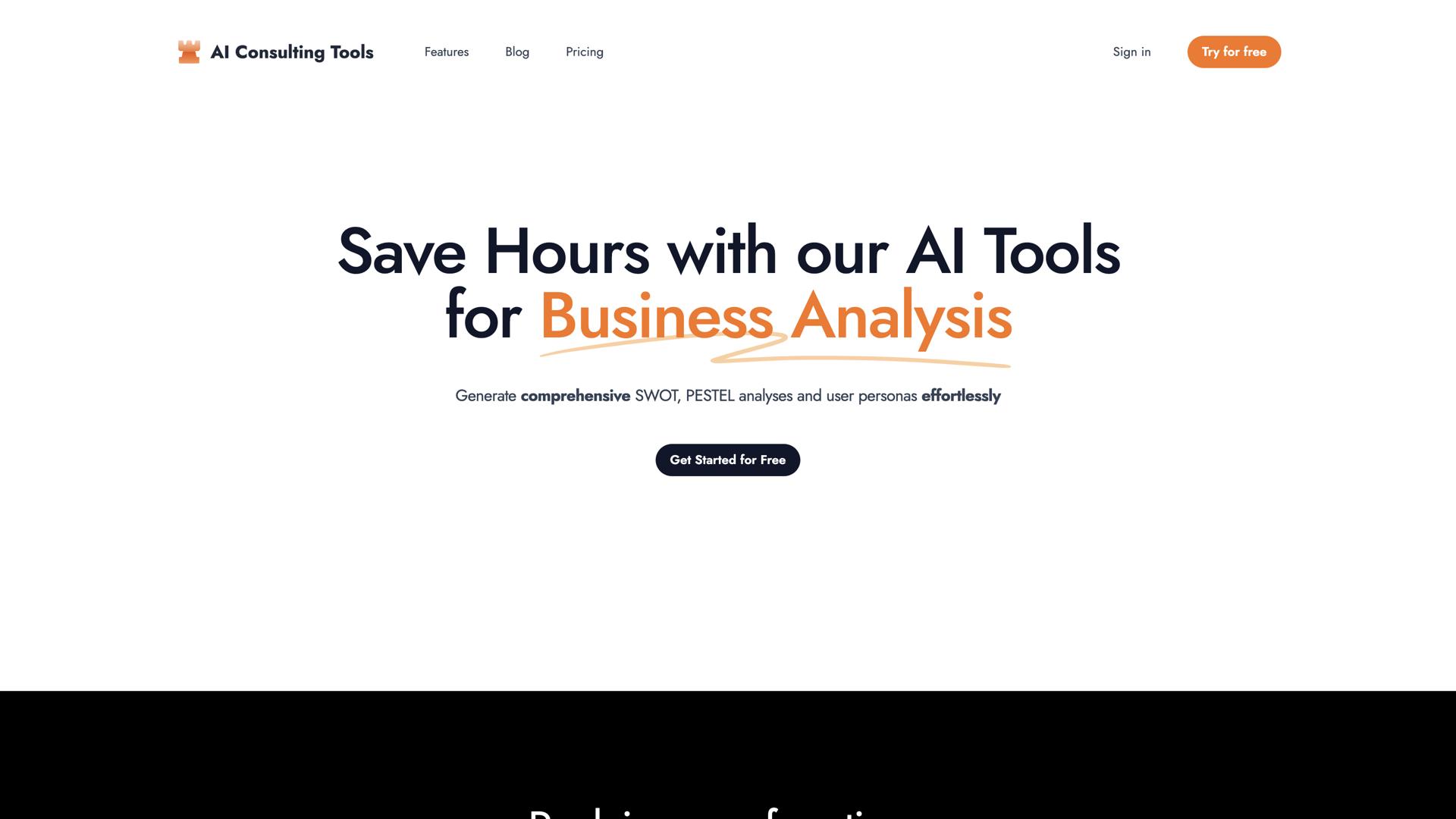 AI consulting tools