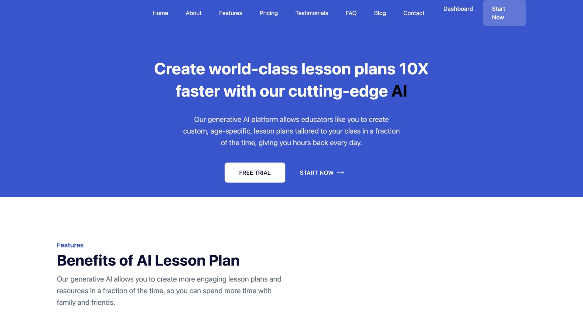 AI Lesson Plan